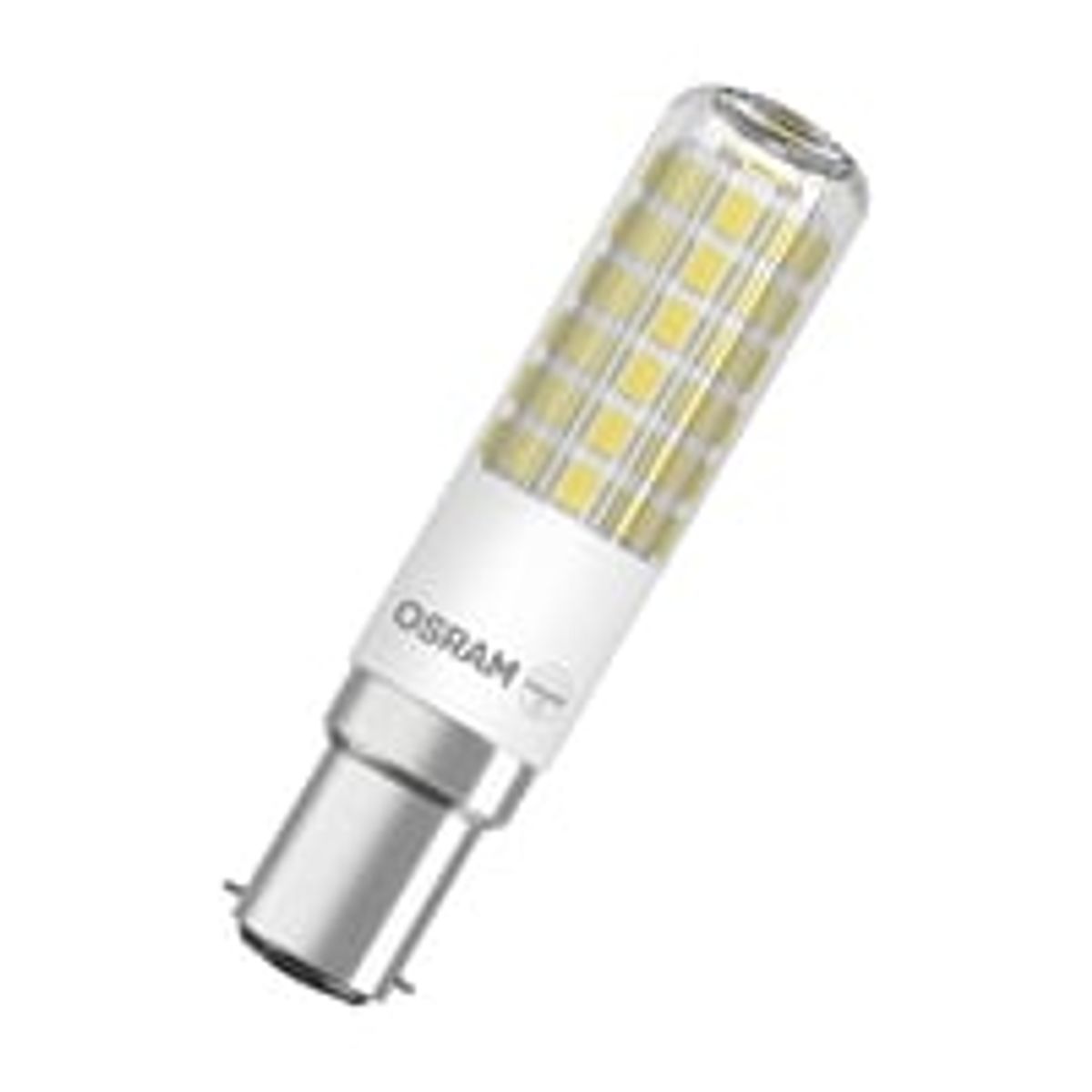 Osram LED T SLIM, klar, 806lm, 6,5W/827 (60W), B15d