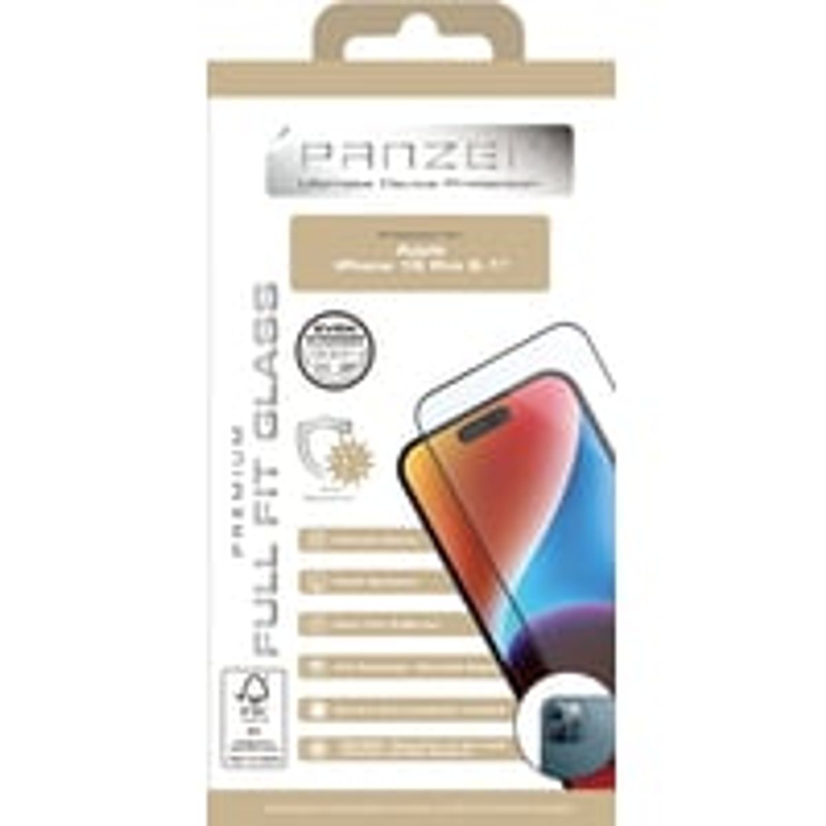 iPhone 15 Pro Full-Fit Silicate Glass