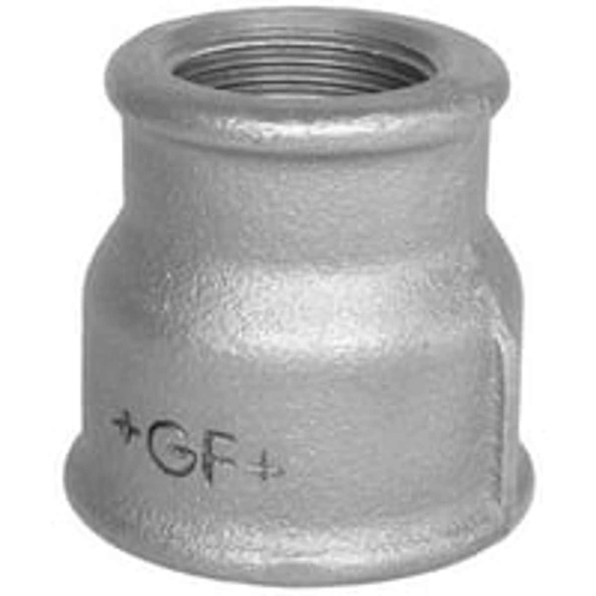 Galvaniseret formmuffe - 3" x 1"