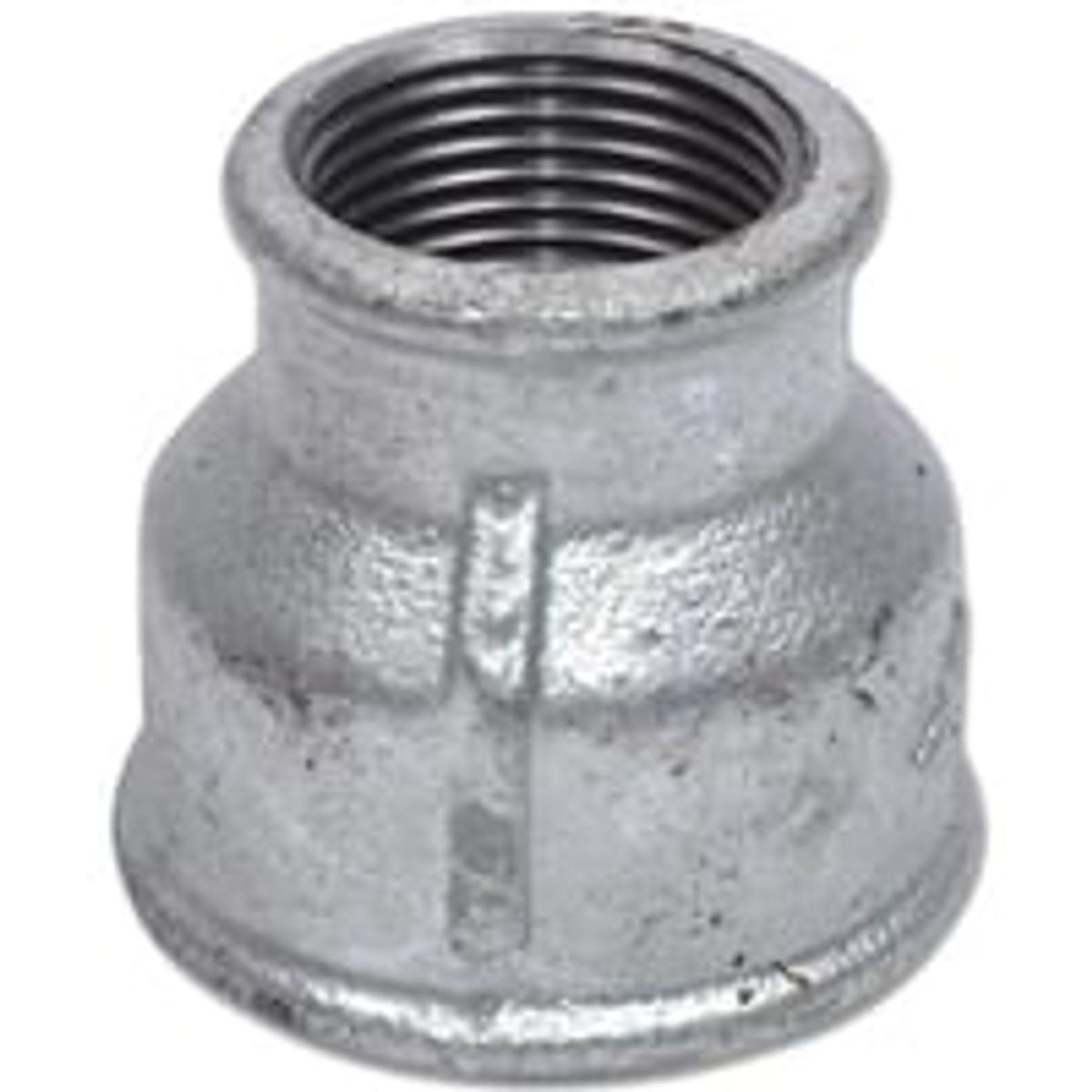 Formmuffe, galvaniseret, 3/4" x 1/2"