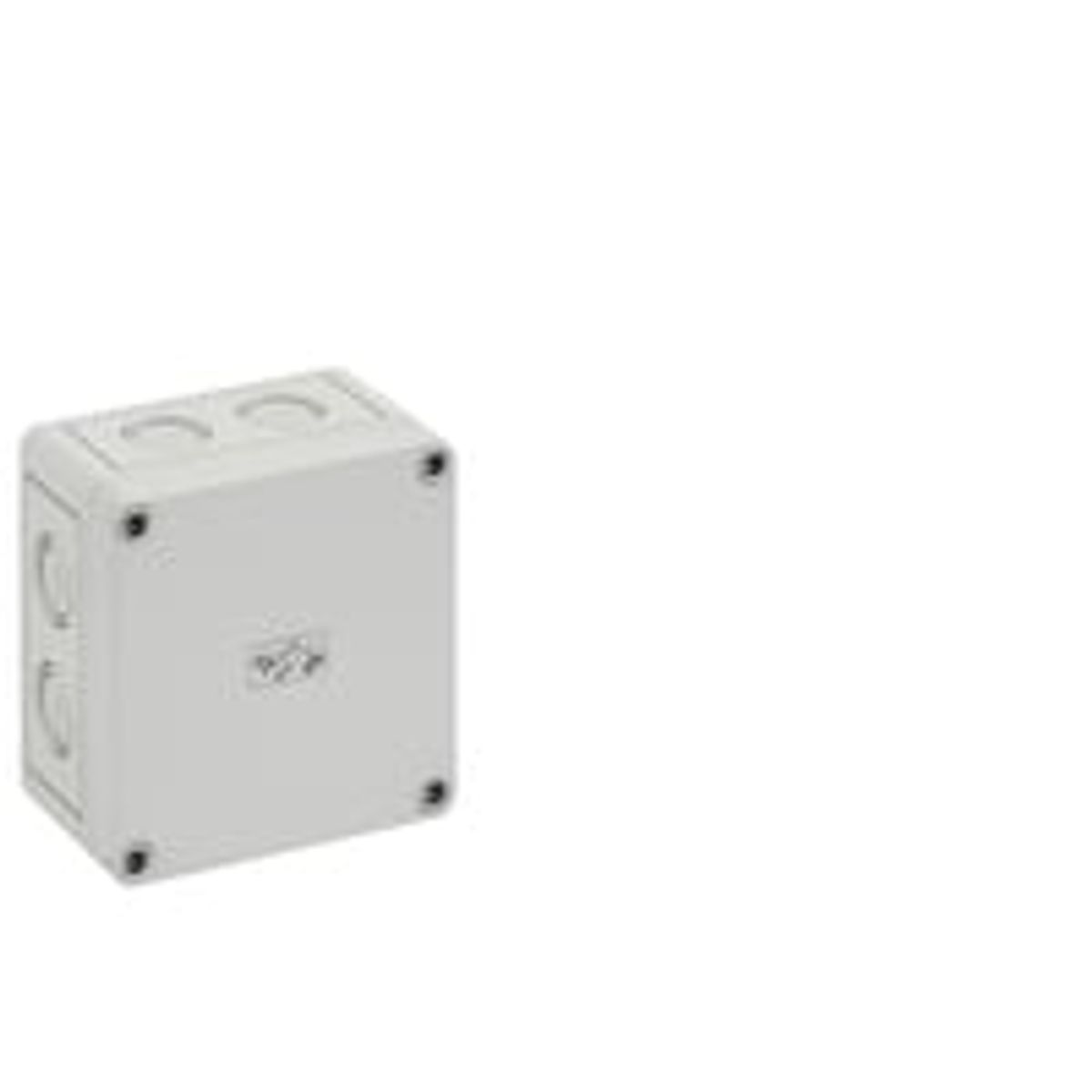 Kasse TK PS 1111-7-M, 110 mm x 110 mm x 66 mm, gr, IP66