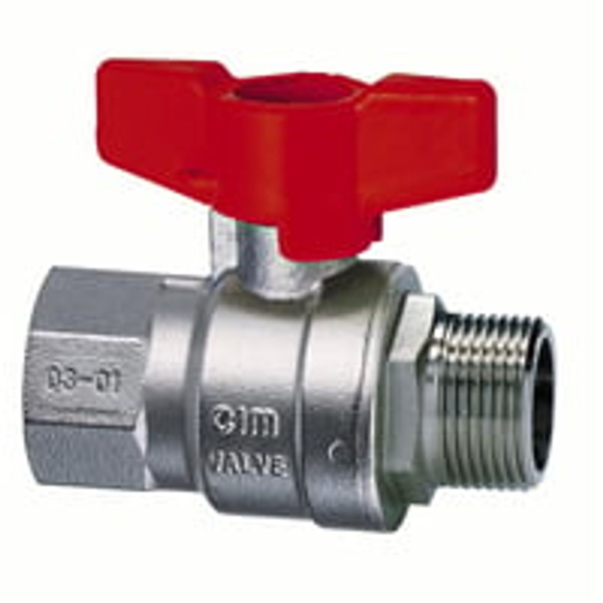 Kuglehane Cim301, 1/4", m/n, m/t-greb