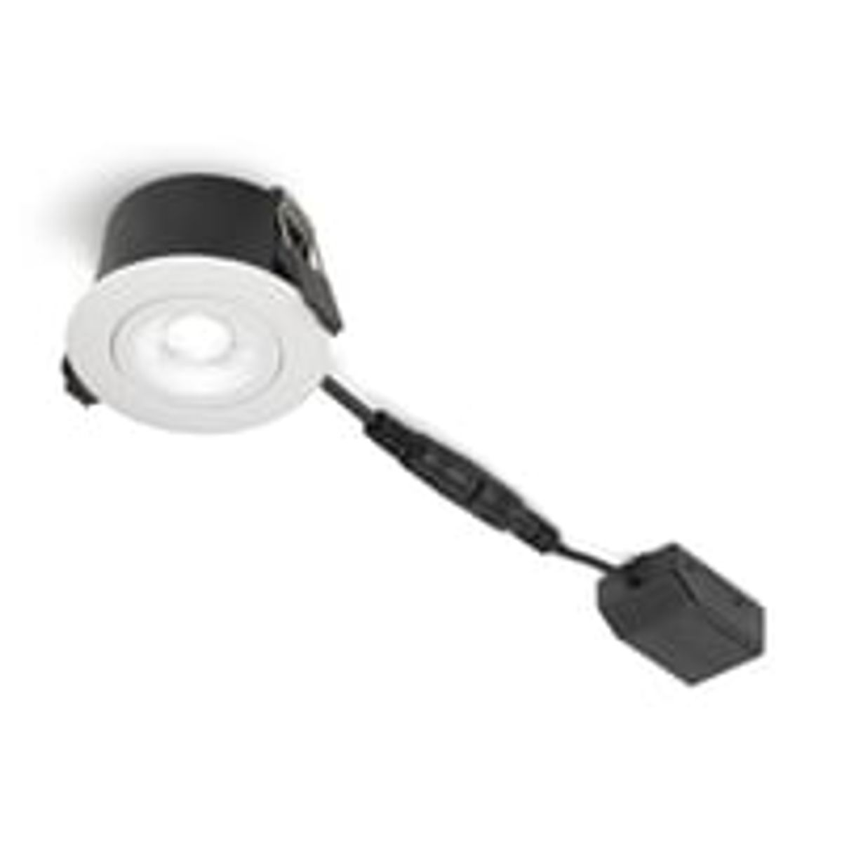 Nordtronic Low Profile Flexible G2 - uden driver - 55 - 2700K - 270lm - Hvid (mat) / Inden- og udendrs