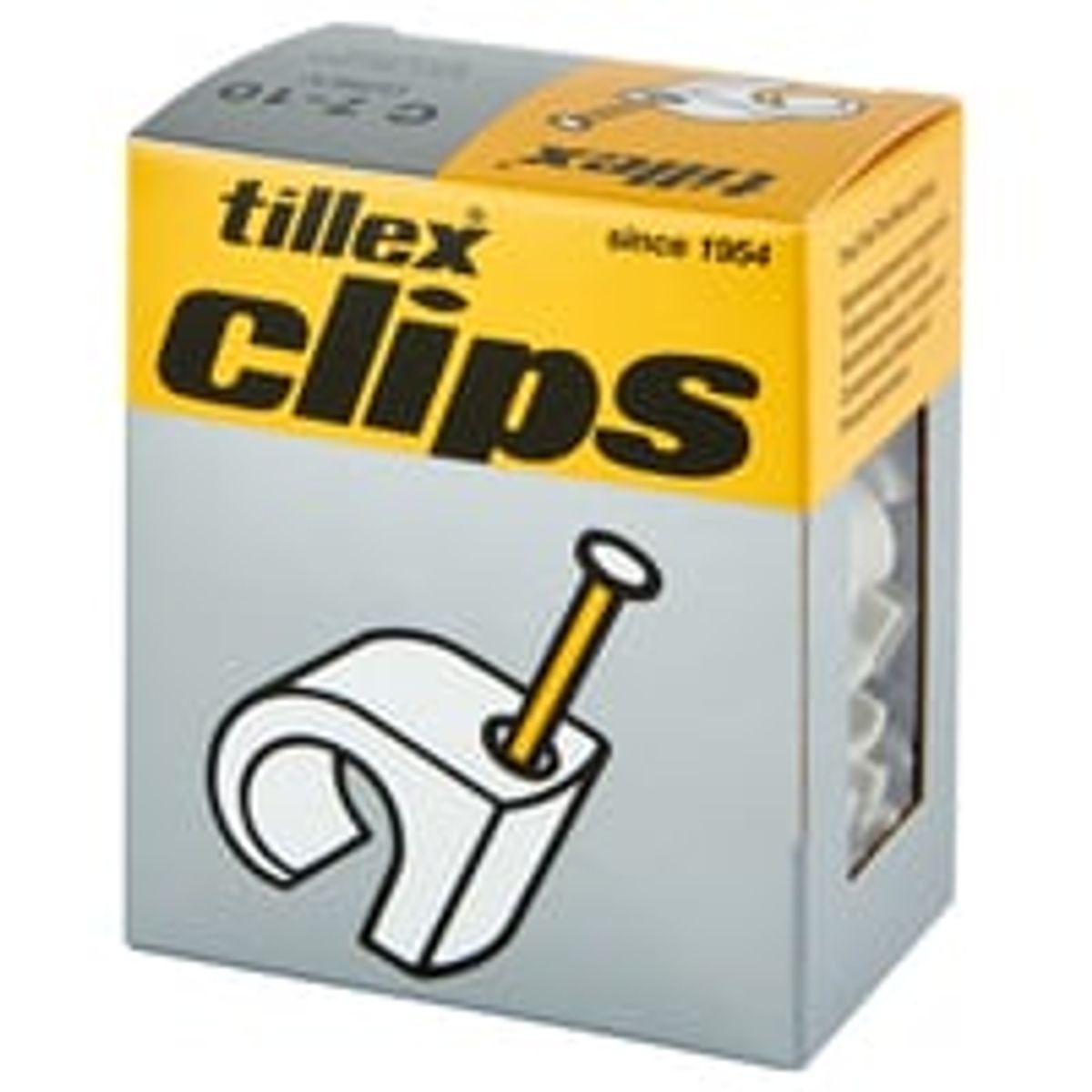 Clips 7-10/25 mm gr (100)