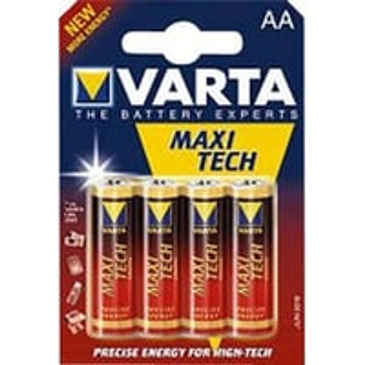 Varta Alkaline Maxitech - AA batteri - 4 stk