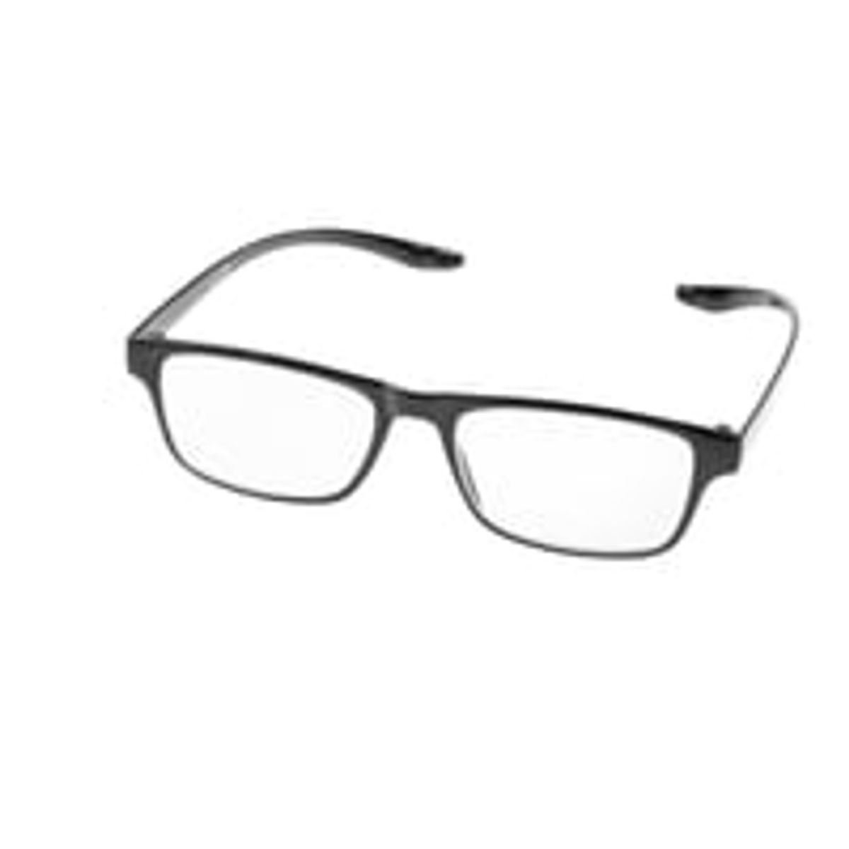 See-Cardt sort lsebrille, styrke +2.0