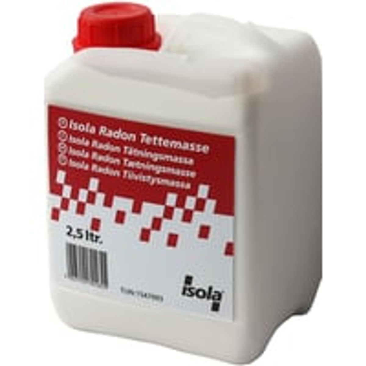 Isola Radon ttningsmasse, 2,5 l dunk