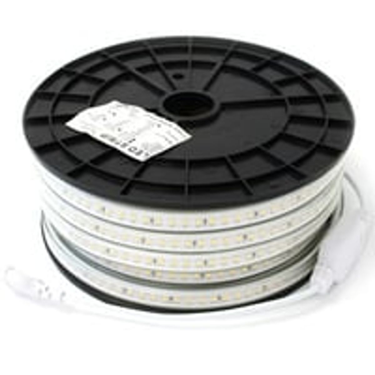 Arbejdslys 50m 230V LED strip - IP67, 120 LED/m, 10W/m, 1000 lm/m - 500W, RA80, IP67