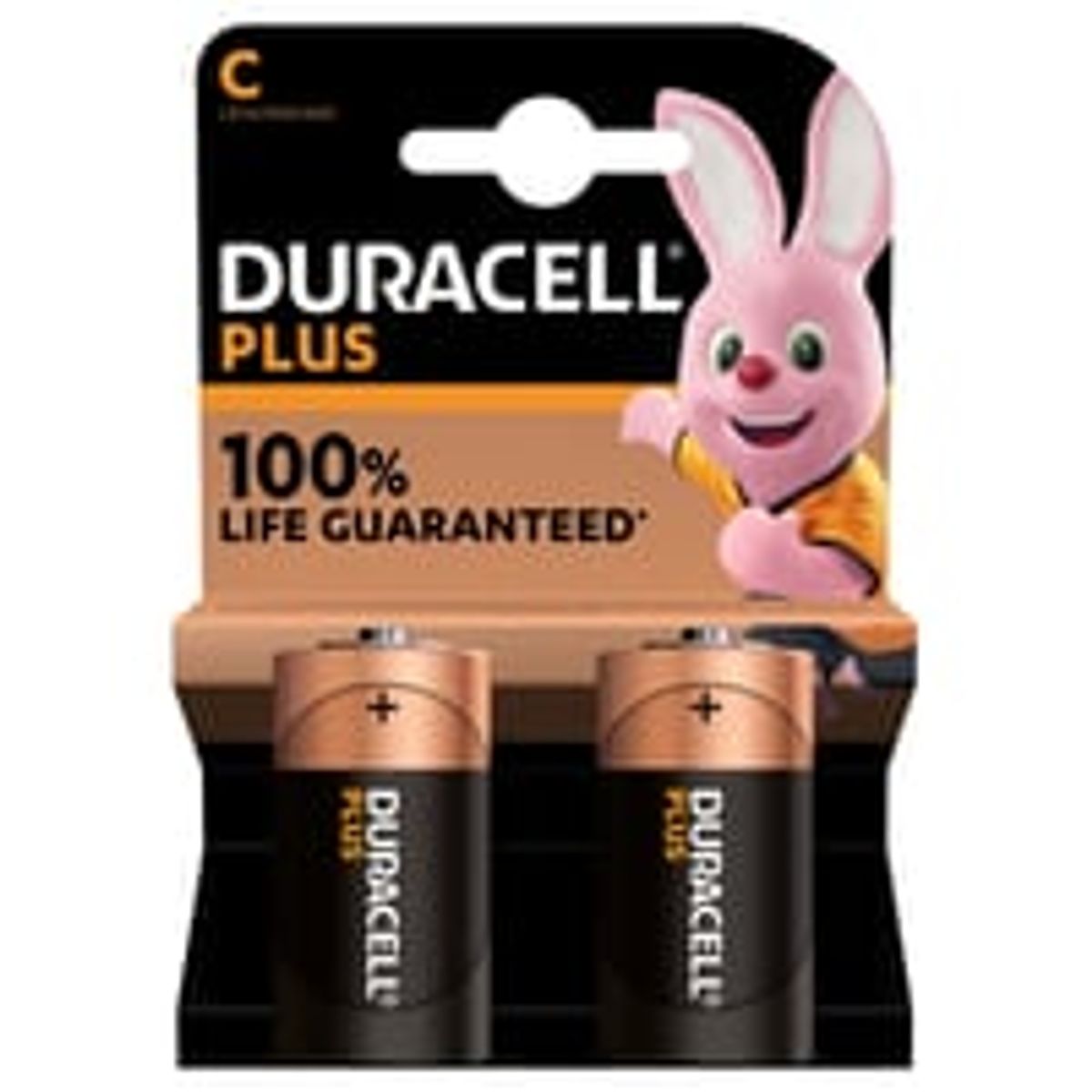 Duracell Plus Power batteri, C LR14, 2 stk.