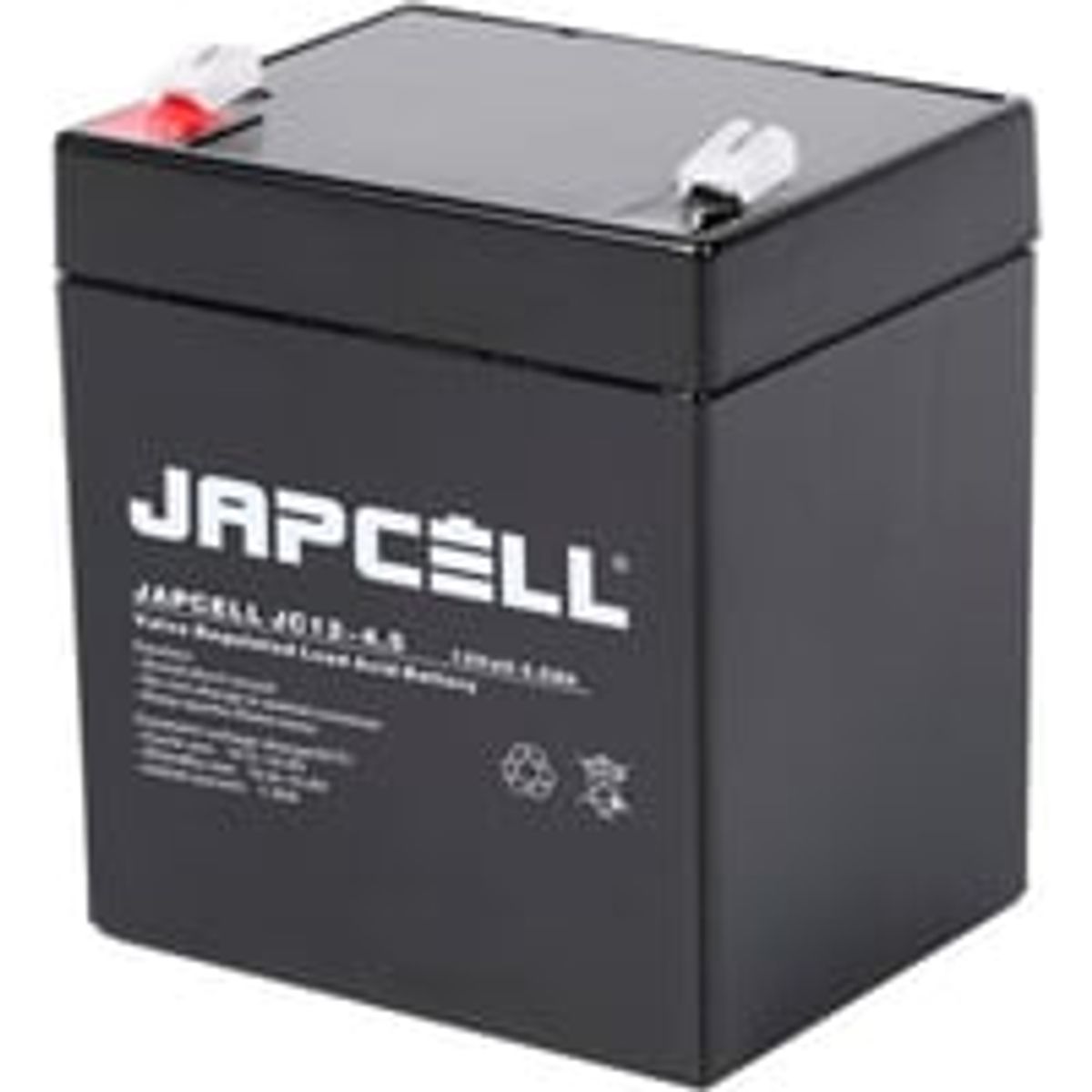 Japcell AGM-batteri, 12V, 4.5Ah