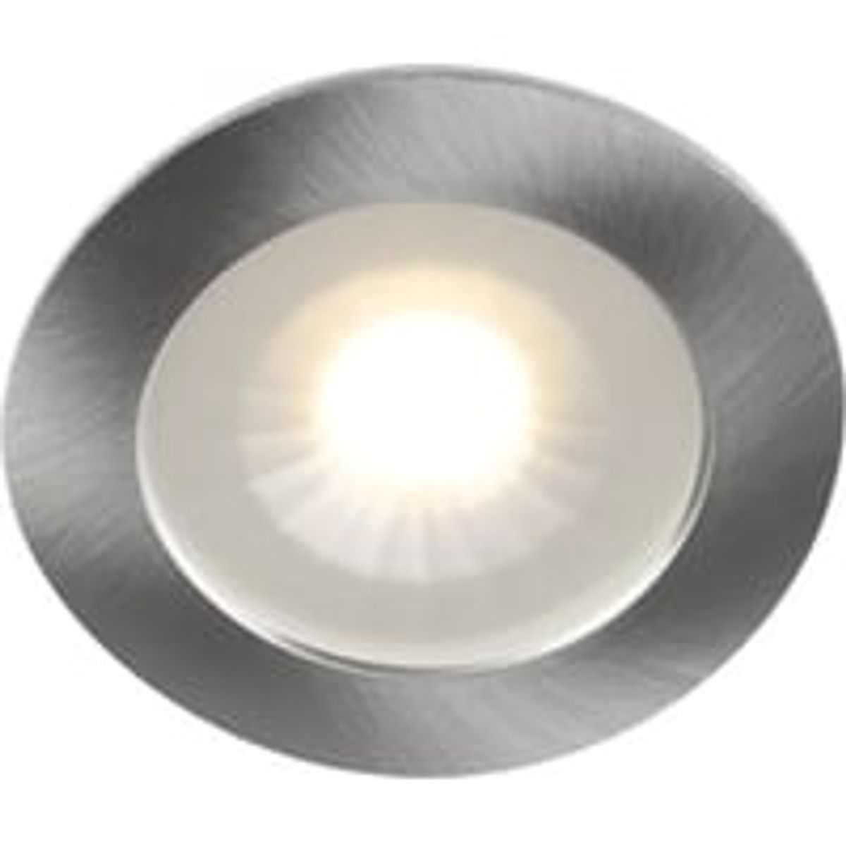 1202 LED spot, 12V, 4,3W, 290lm, 2700K, 70 mm, Brstet stl