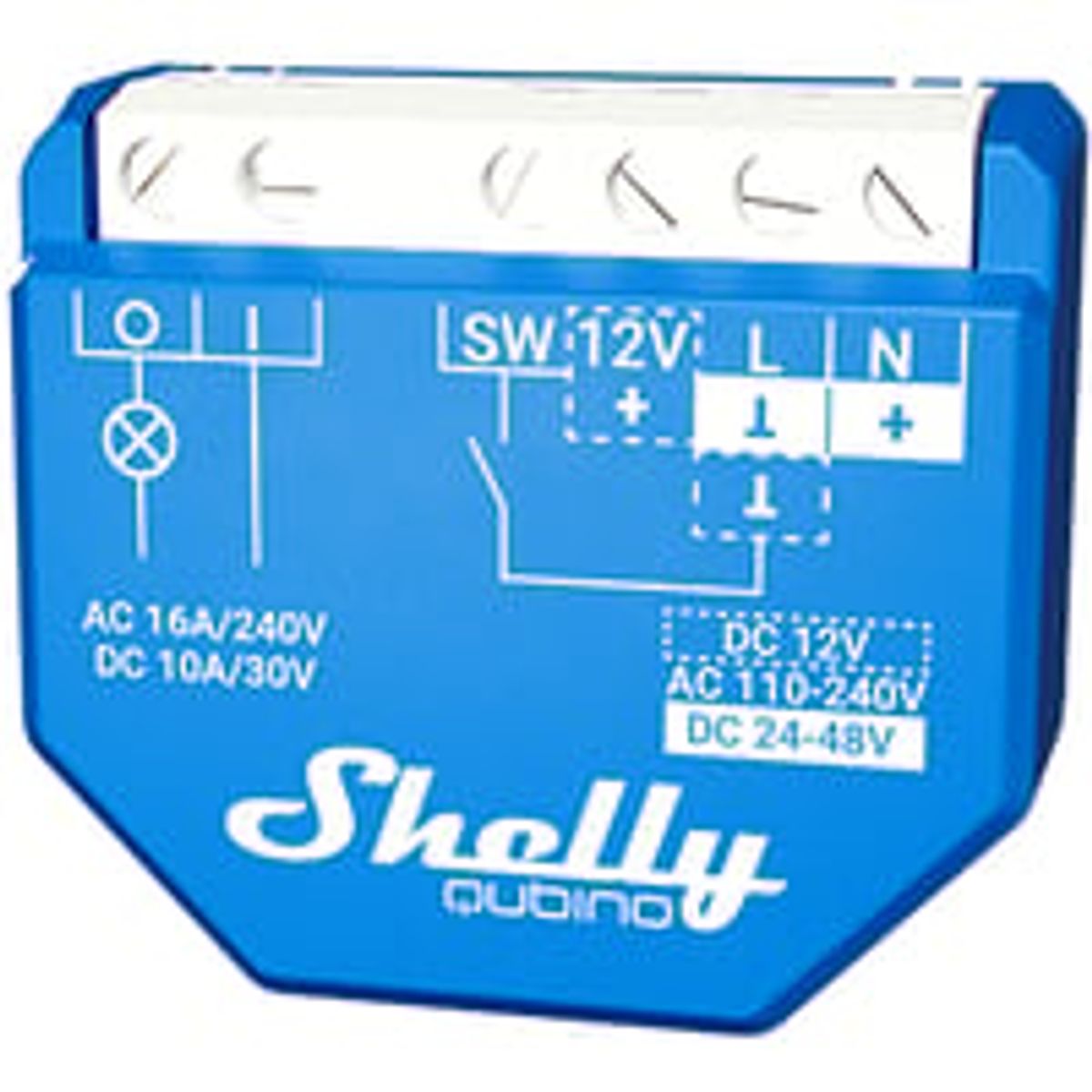 Shelly Qubino Wave 1, Z-Wave 16A rel