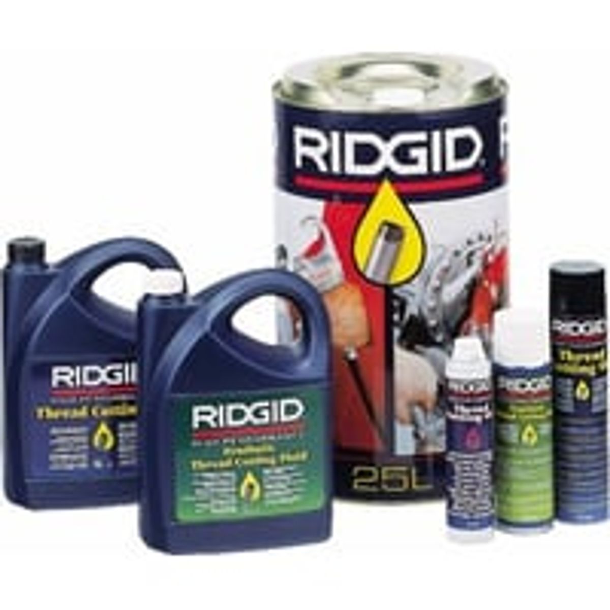 Skreolie 500ml spray, syntetisk, Ridgid