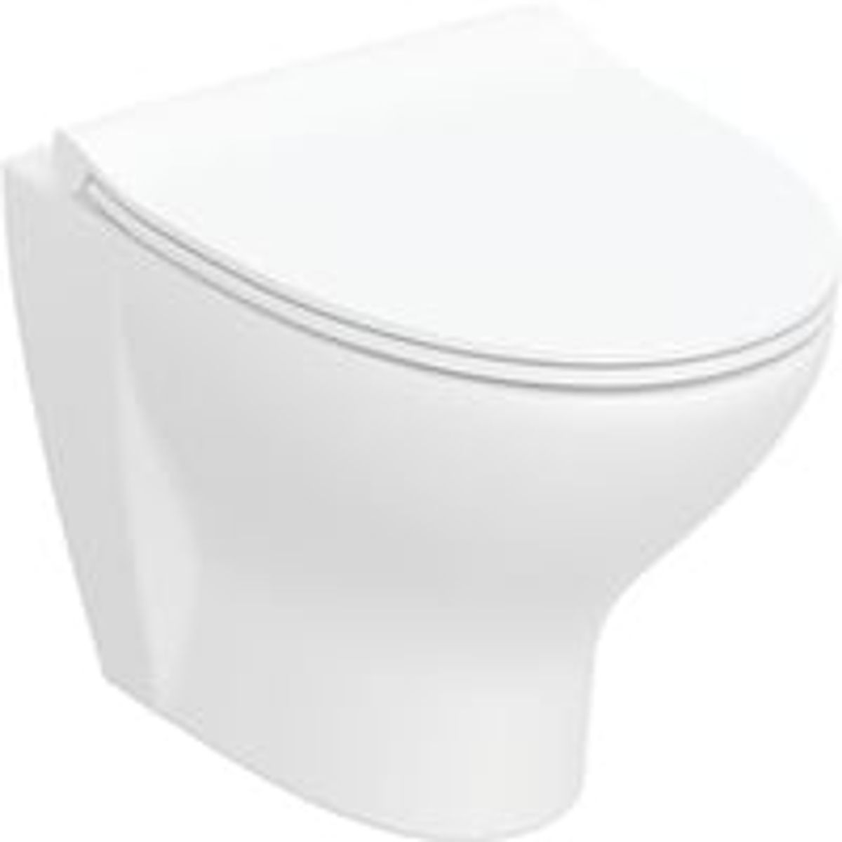 If Spira Style vghngt toilet, skjult montage, inkl. soft-close sde