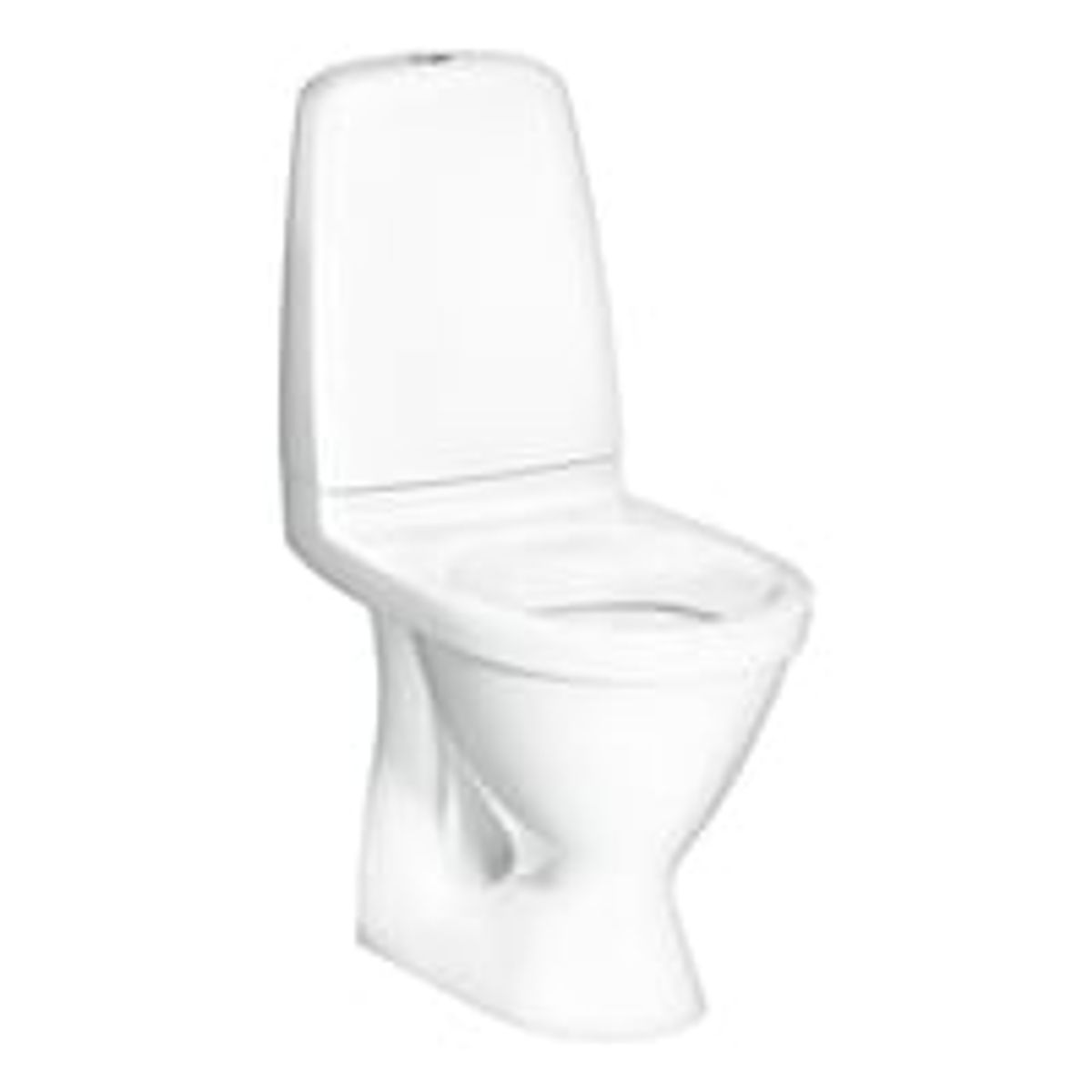 Gustavsberg 6500 Pacific toilet, med P-ls, 2/4L