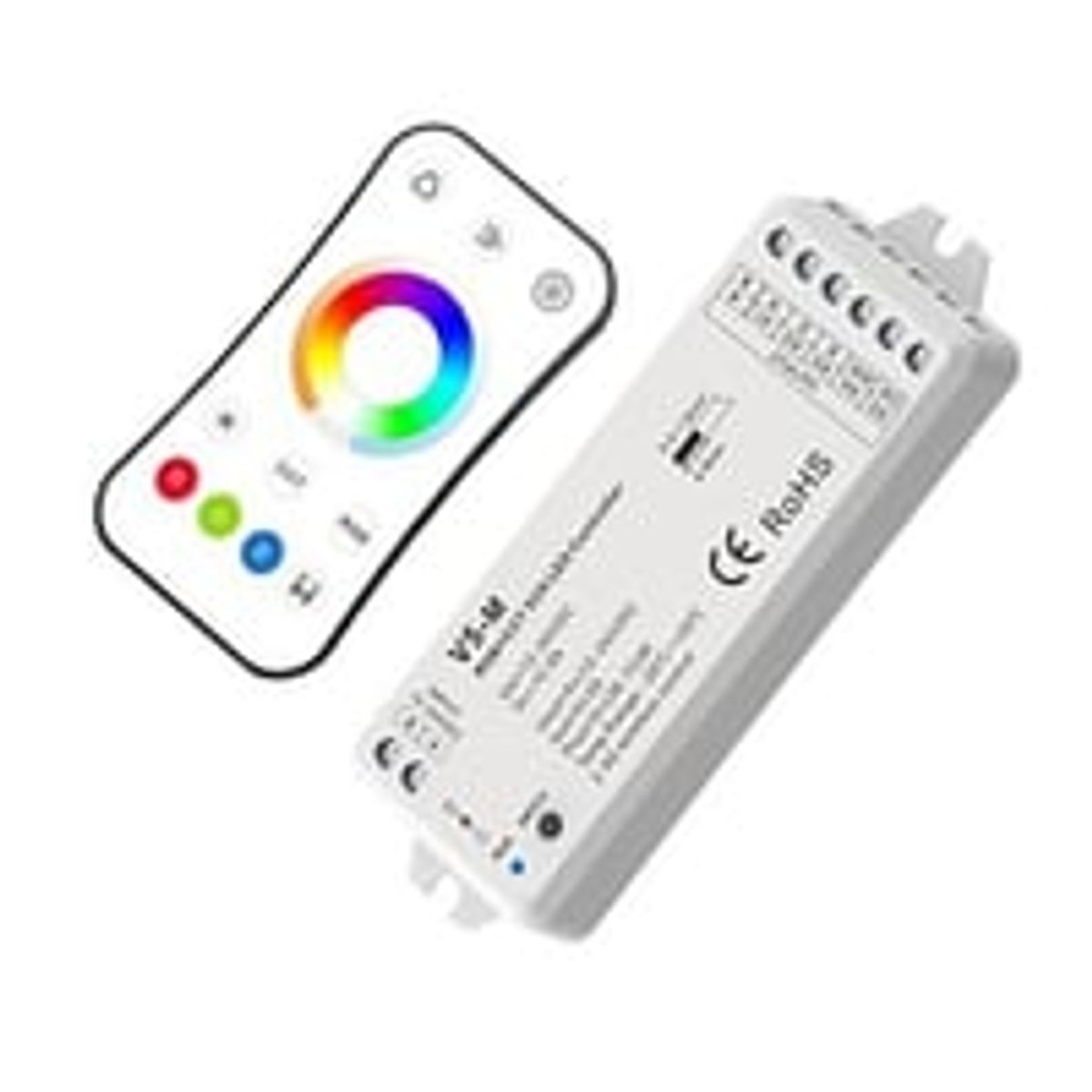 LEDlife rWave RGB+CCT controller med fjernbetjening - 12V/24V (360W)