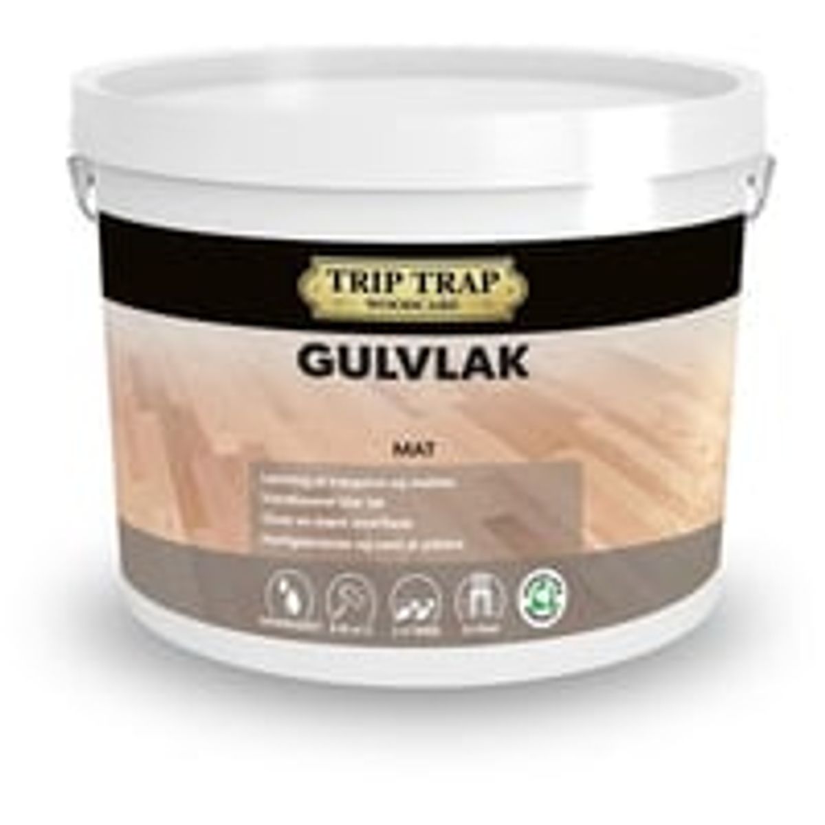 Gulvlak mat 4,5L farvels