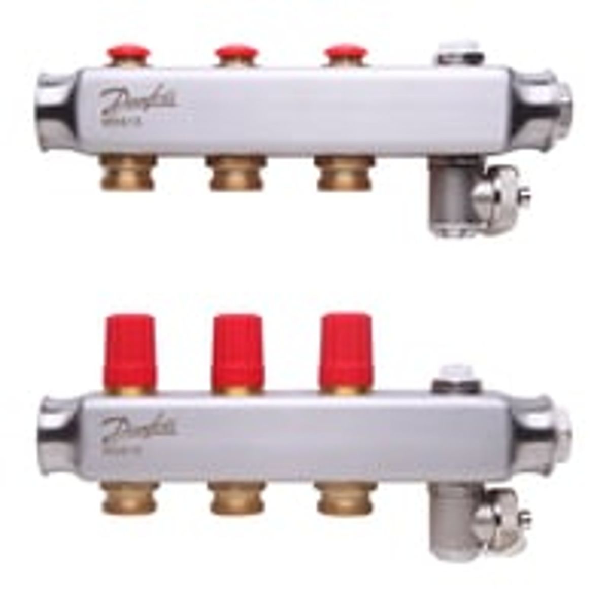 Danfoss SSM manifoldst, 3+3 m/endestykke