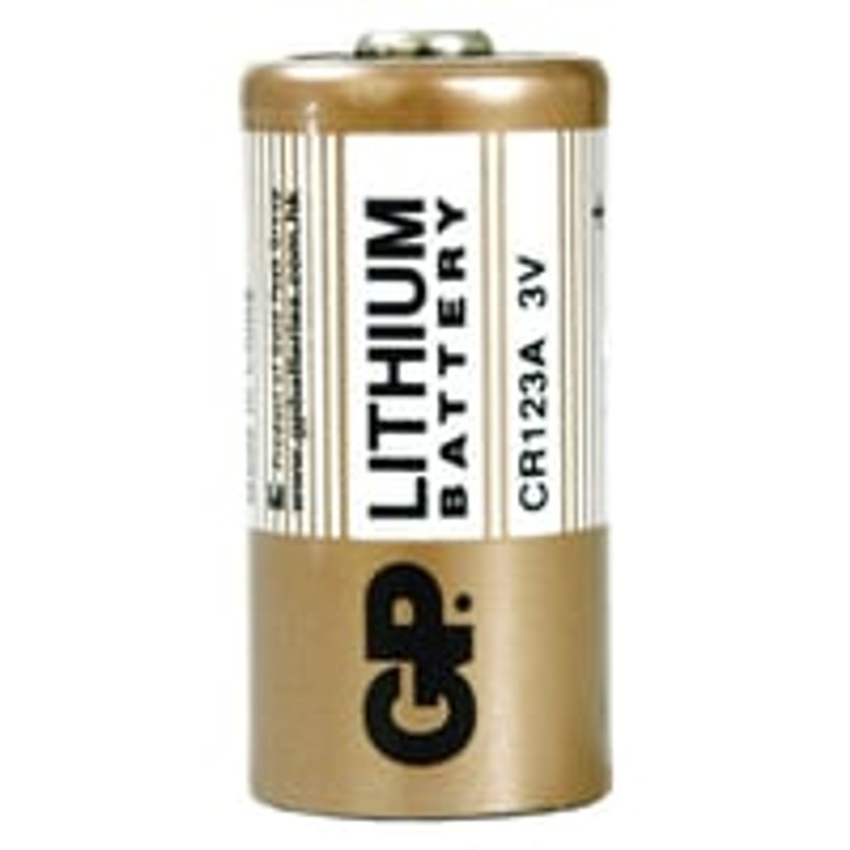 Batteri Litium 1/2AA, 3V, CR123A - Panasonic