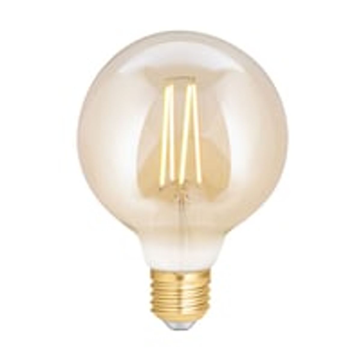 WIZ Filament LED Light Bulb G95 E27, amber, 95 mm, 7,5 W, 810 lumen