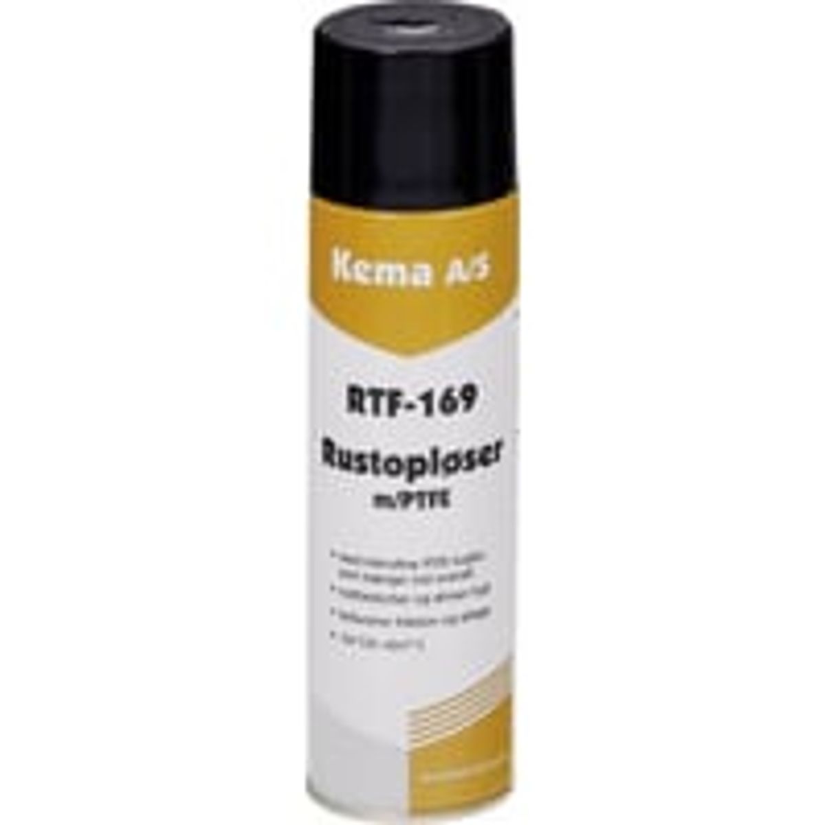 Kema Rustoplser RTF-169, med PTFE Teflon, 500 ml