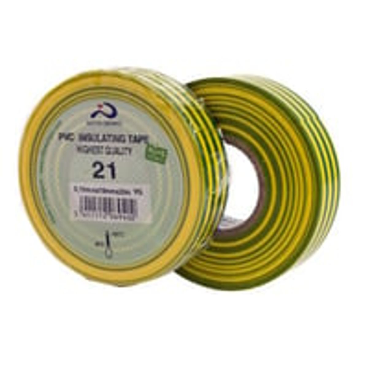 Tape 21 pvc 15MMX10M GUL/GRN