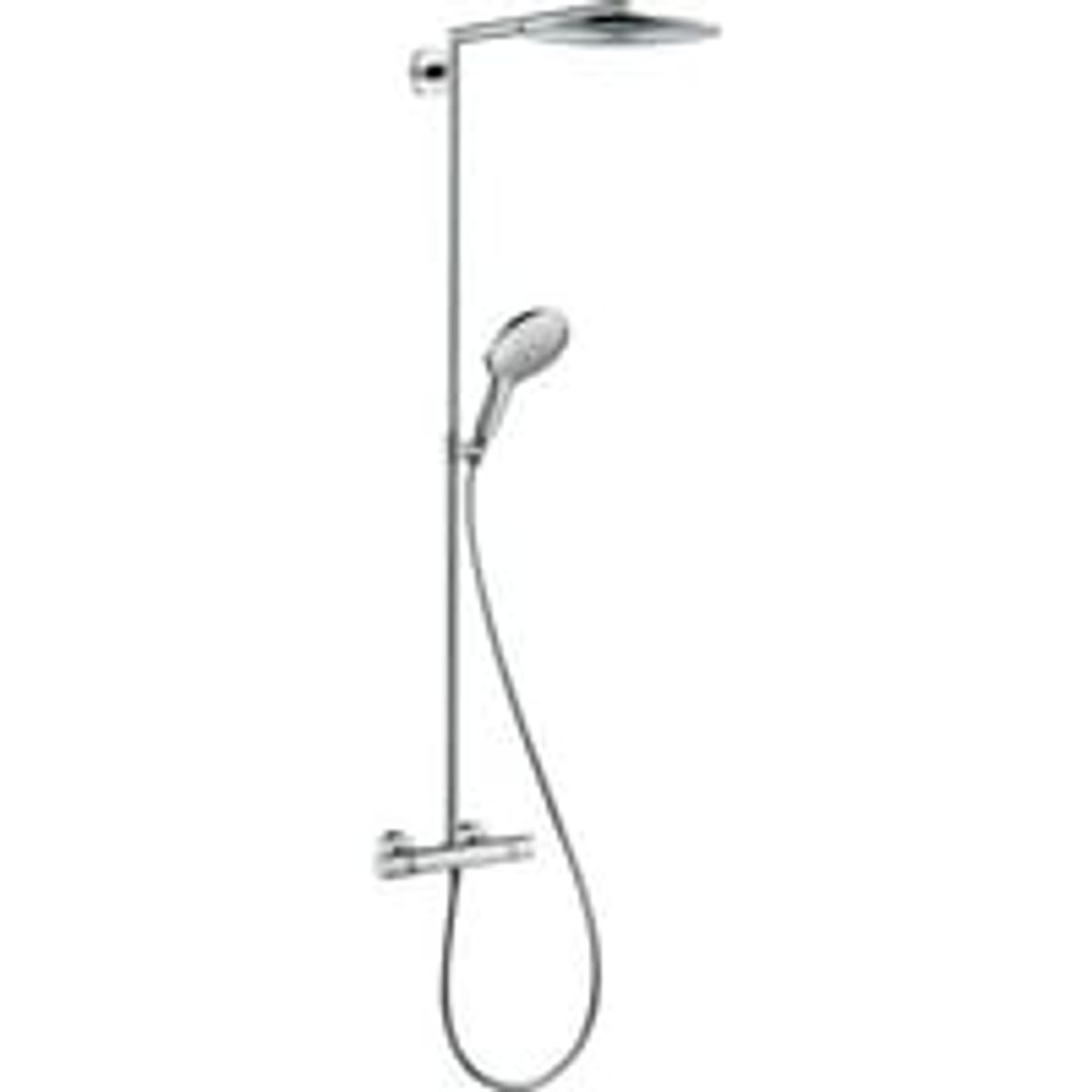 Hansgrohe Raindance Select S 300 1jet Showerpipe med termostat, krom