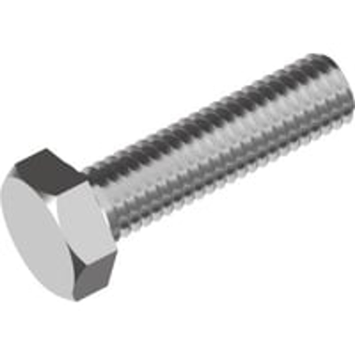 Stbolt, M8 x 40 mm, A2, SW13, uden mtrik, DIN 933