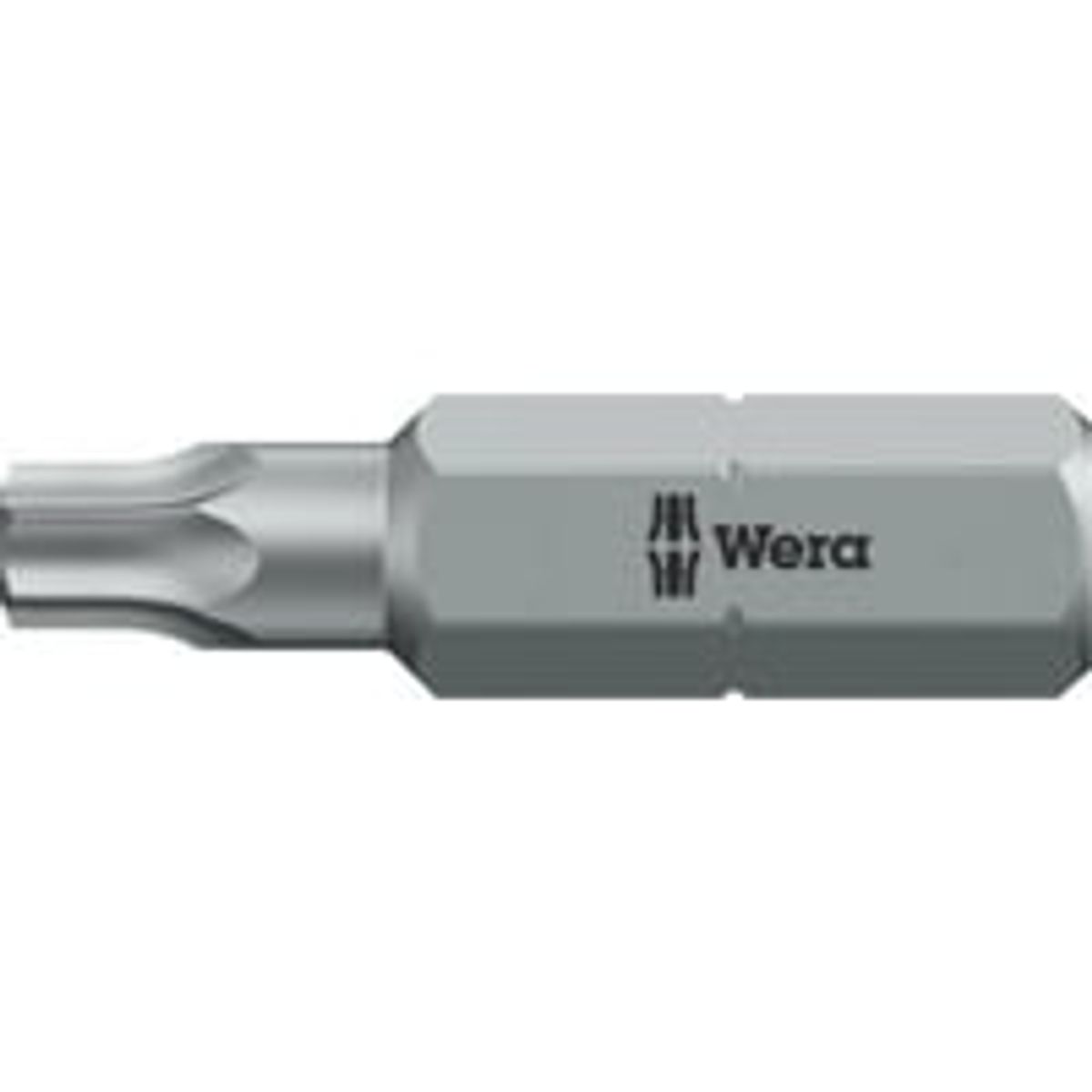 Wera Bits, 25 mm, TX20 med Hul, 1/4" sekskant