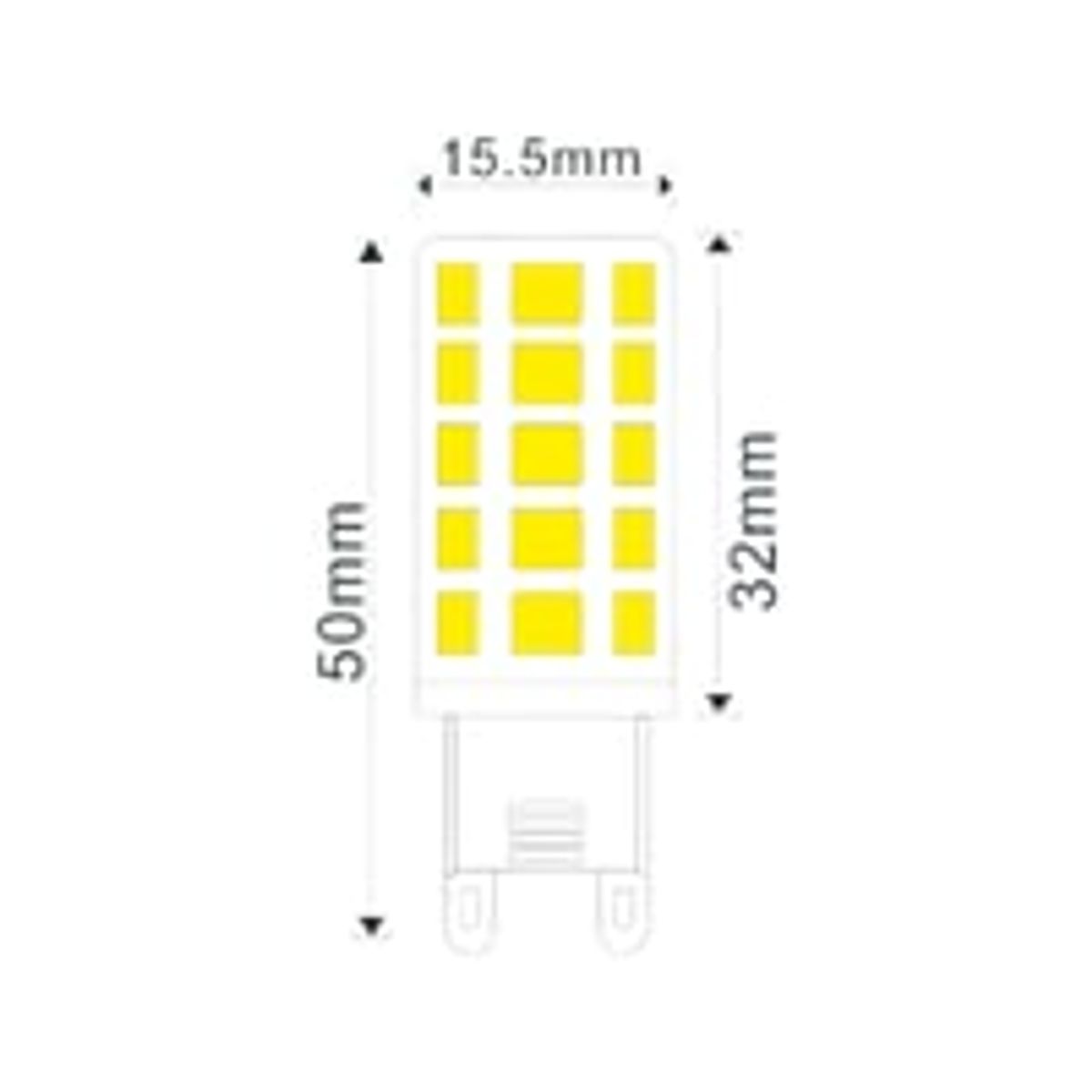 LEDlife 3,5W LED pre med G9 fatning - 230V, 400lm, RA80