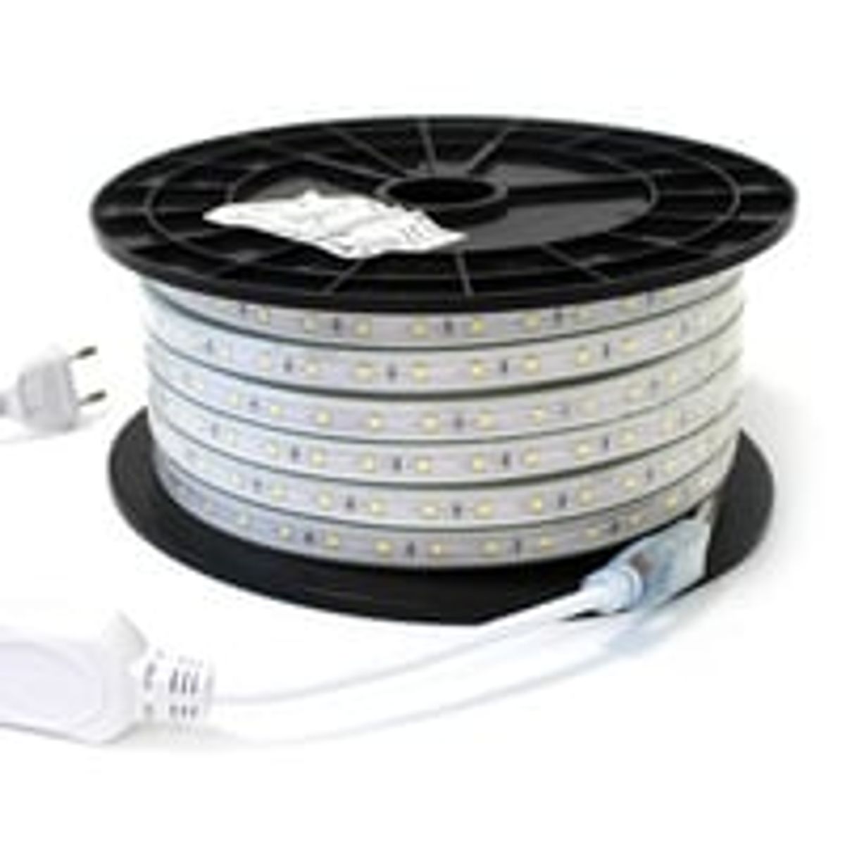 50m LED strip arbejdslys IP67, 60 LED/m, 5W/m, 500 lm/m, 125W, 230V, RA80, 12500lm