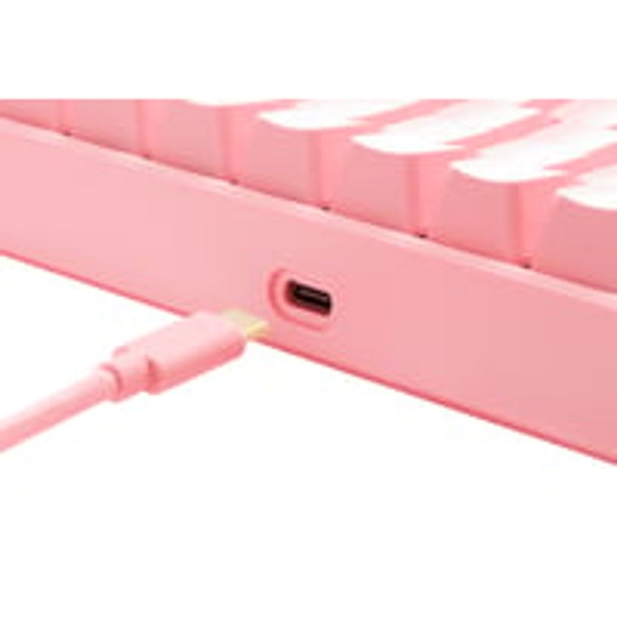 PK95R Wireless 65% keyboard RGB Kailh Red Nordic Layout pink