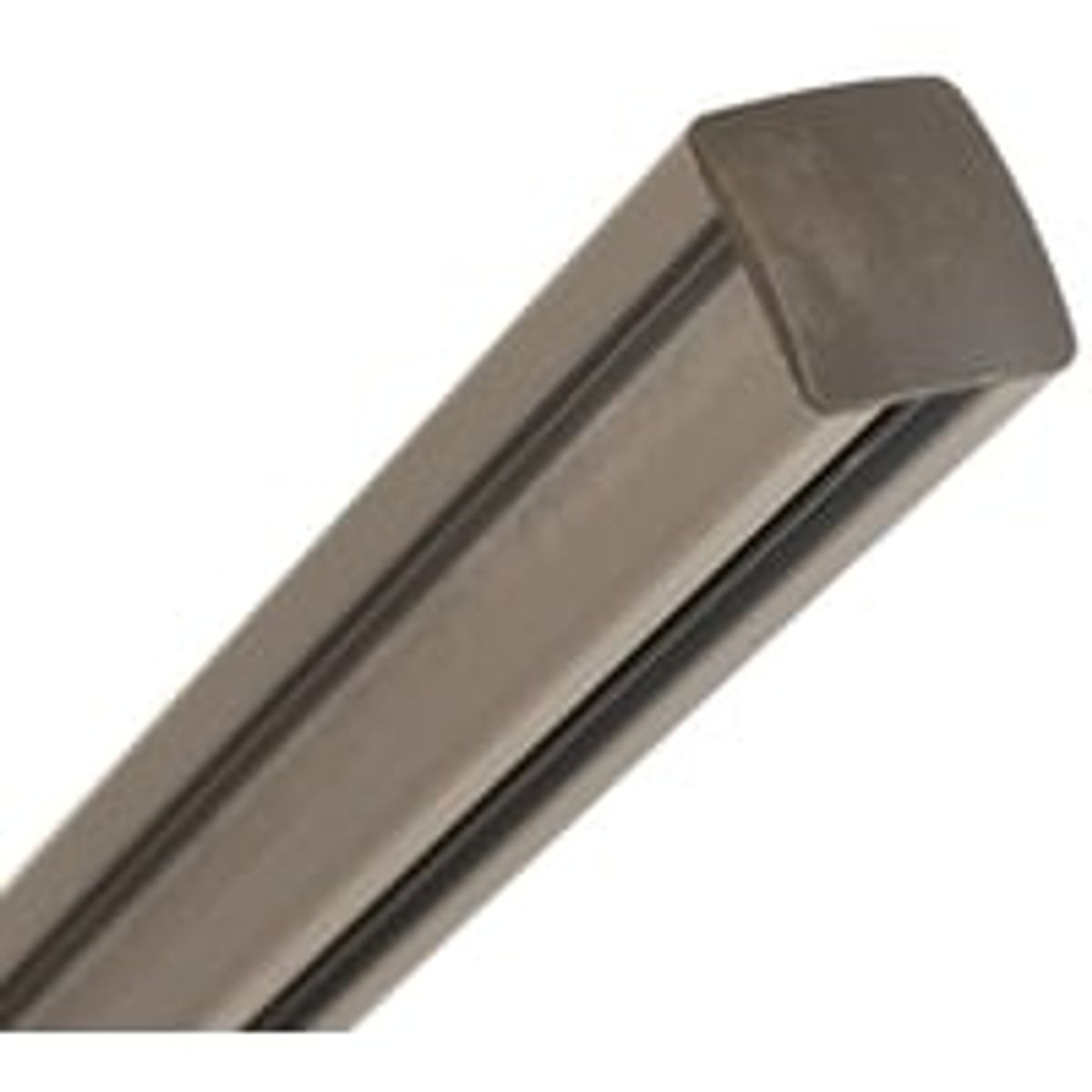 NSH Premium hegnsstolpe, antracitgr aluminium