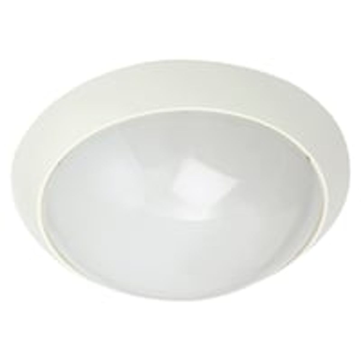 Plafond Enk Alu E27 hvid