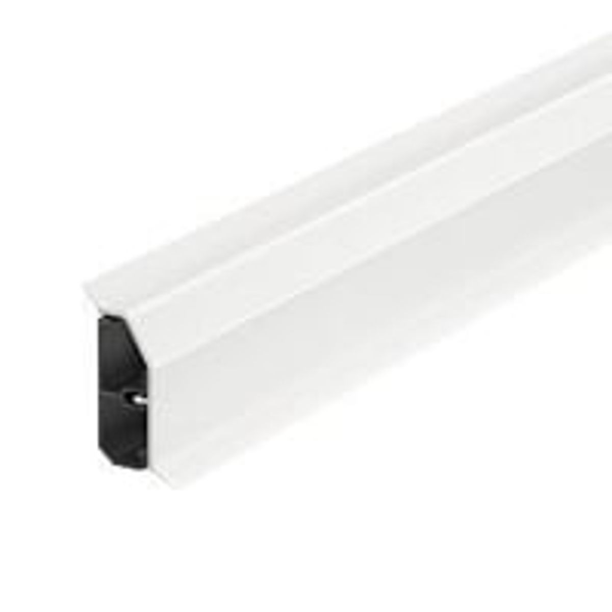 Rehau - Fodpanel med lber SL 50 x 20 mm, hvid