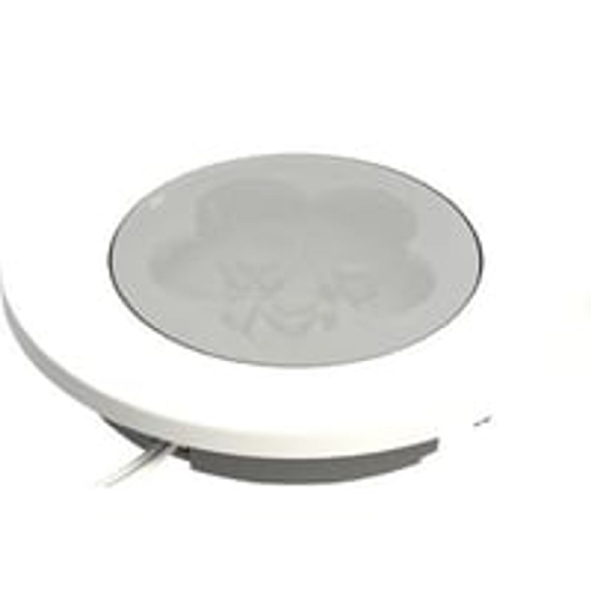 ID-LED 350mA indbyg-/pbygningsspot LED (rund) A+ 2,5 W / 50 / >95 / 3000 - hvid