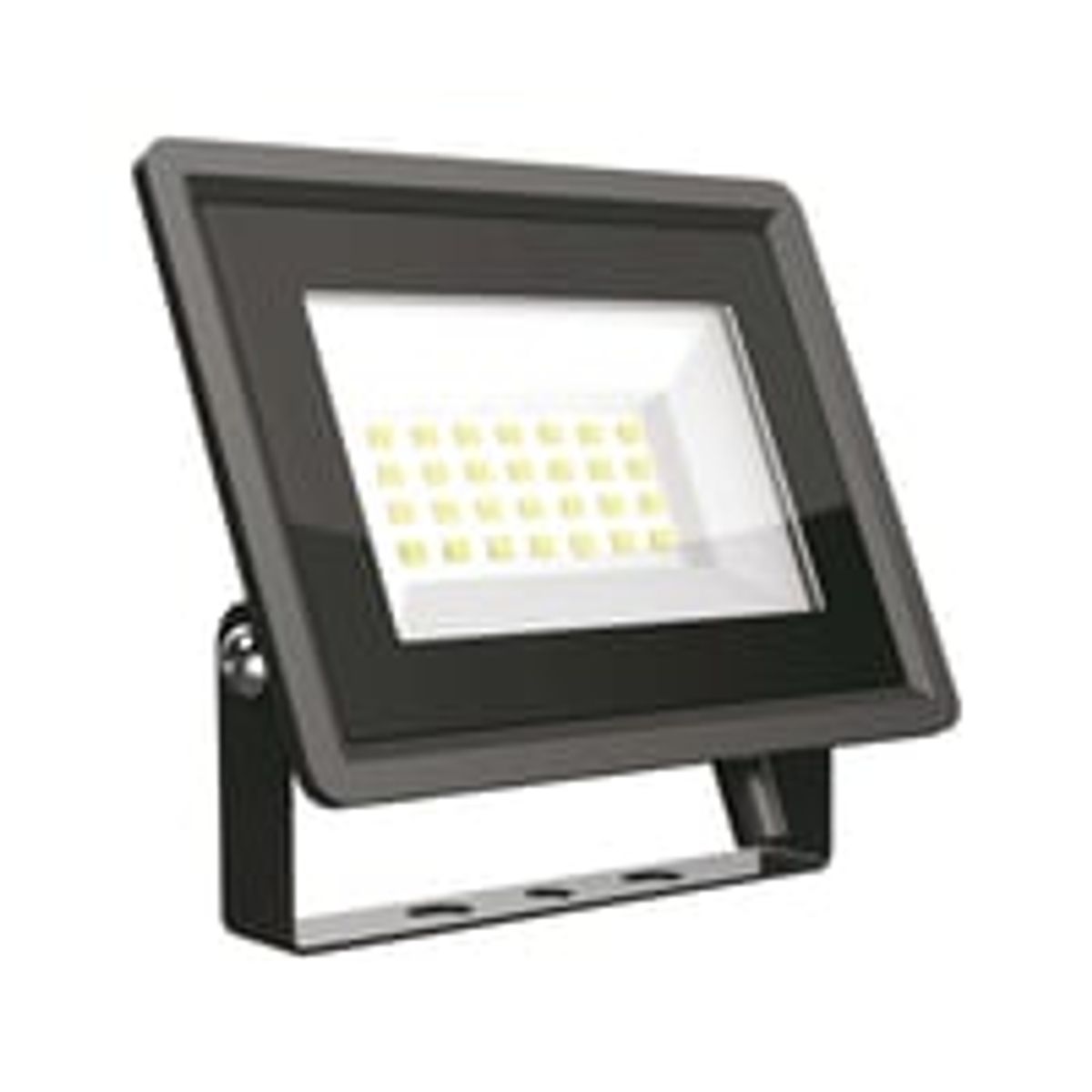 V-Tac 20W LED Arbejdslampe til Udendrs Brug - Effekt: 20W, Input: 230V, Lysstyrke: 1650lm, Farvegengivelse: RA70, Vandtt: IP65