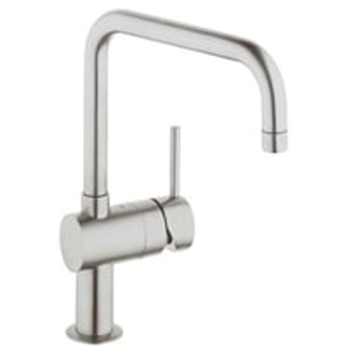 Grohe Minta kkkenarmatur, U-tud, 1-grebs, Supersteel