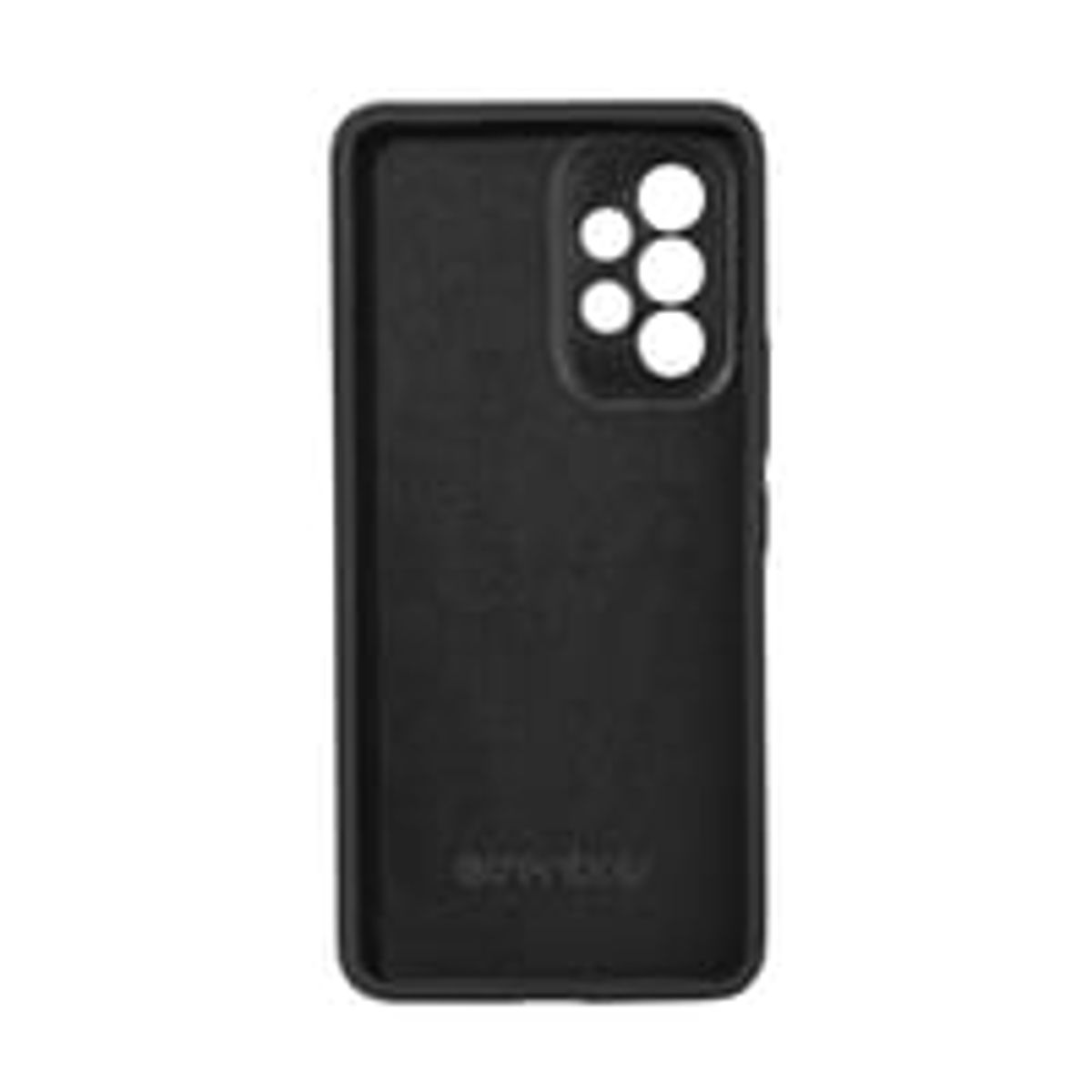 Samsung Galaxy A53 silicone back cover, Black