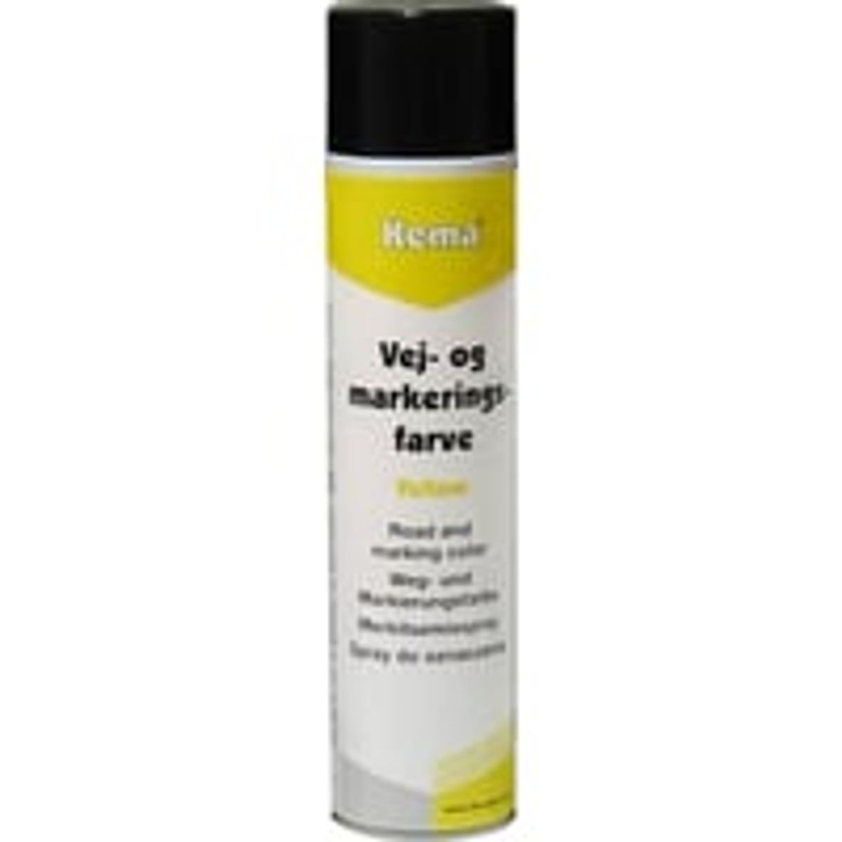 Kema markerings- og vejspray, gul, 600 ml