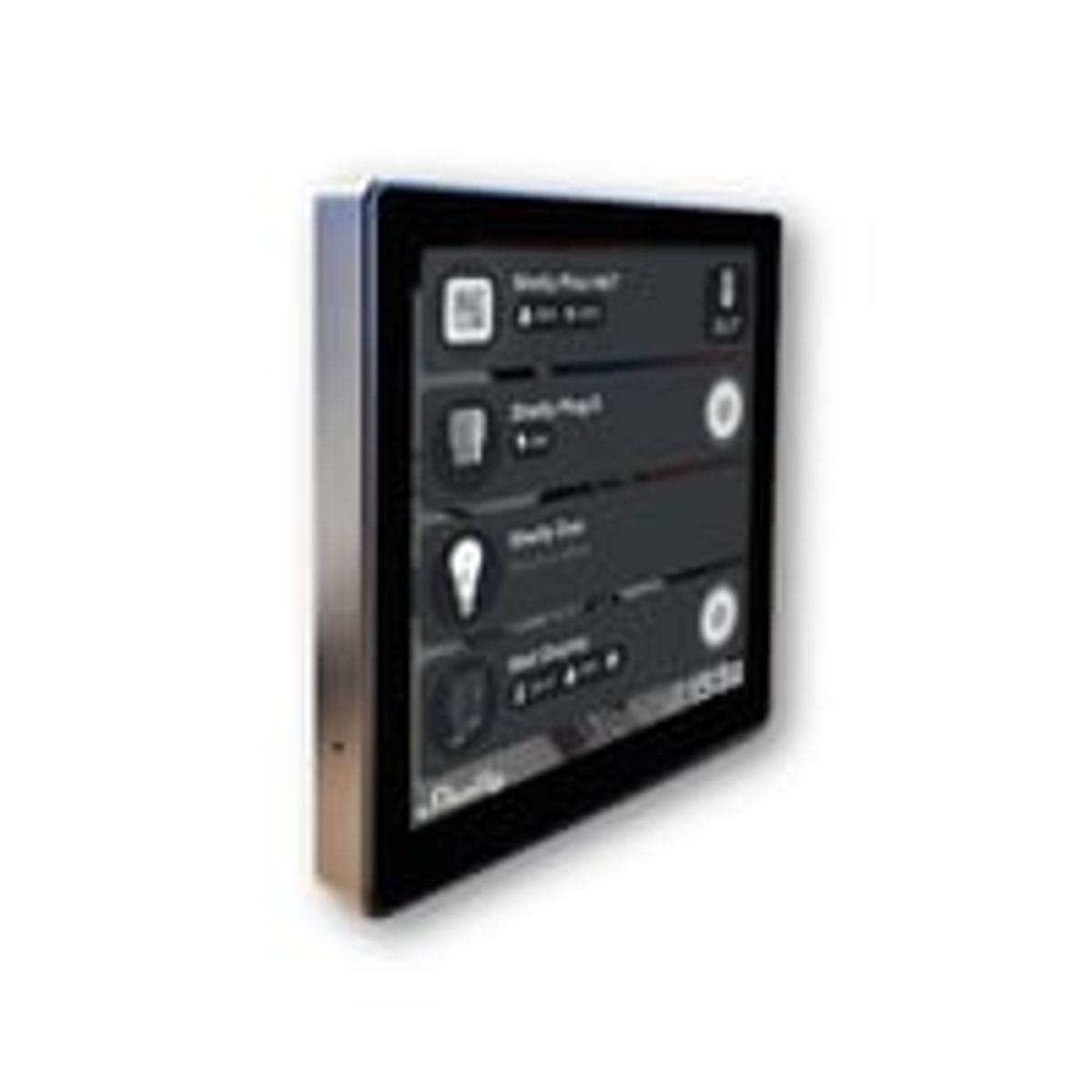 Shelly Wall Display, WiFi touch skrm, sort