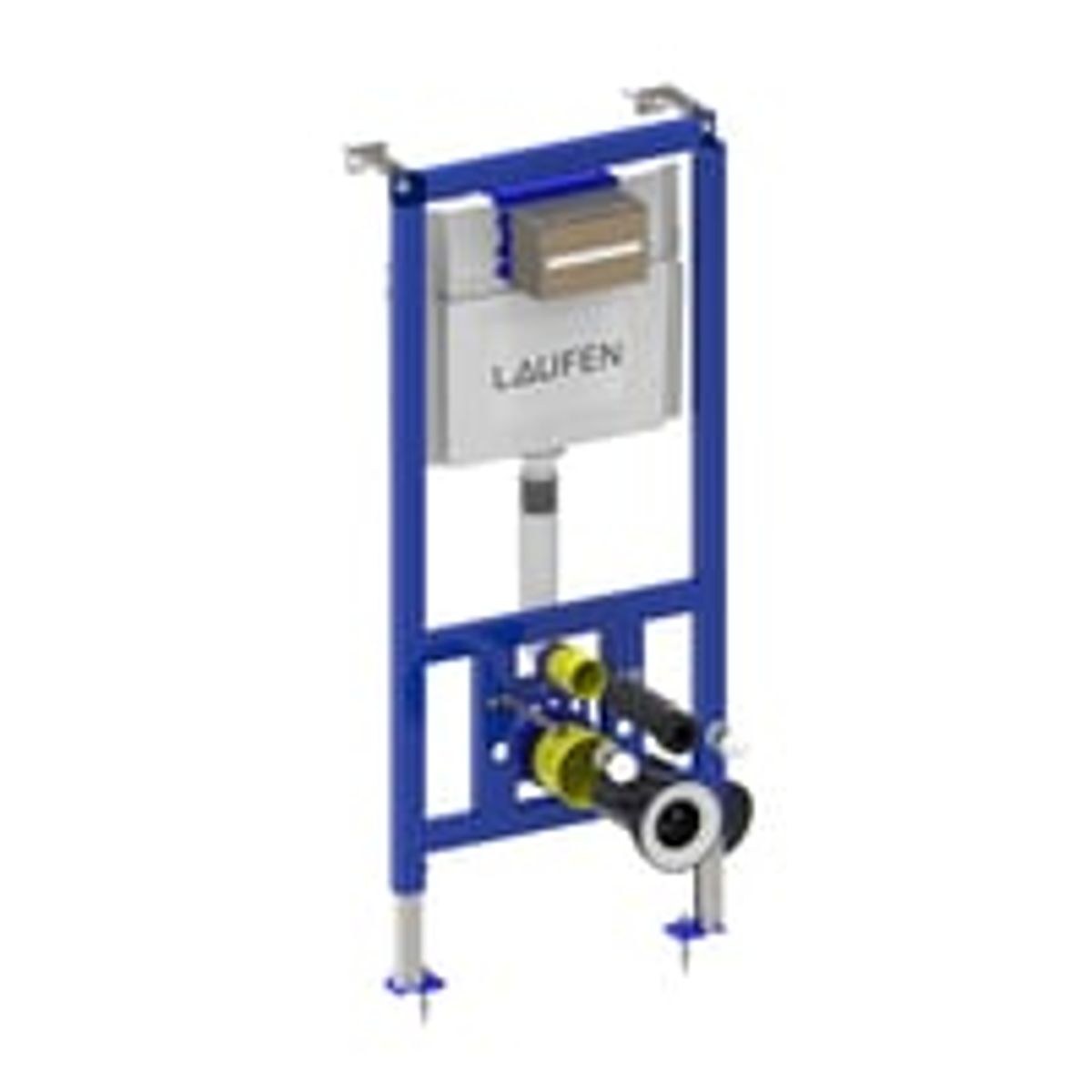 Laufen LIS INEO indbygningscisterne 112 cm, frontbetjent, til vghngte toilet