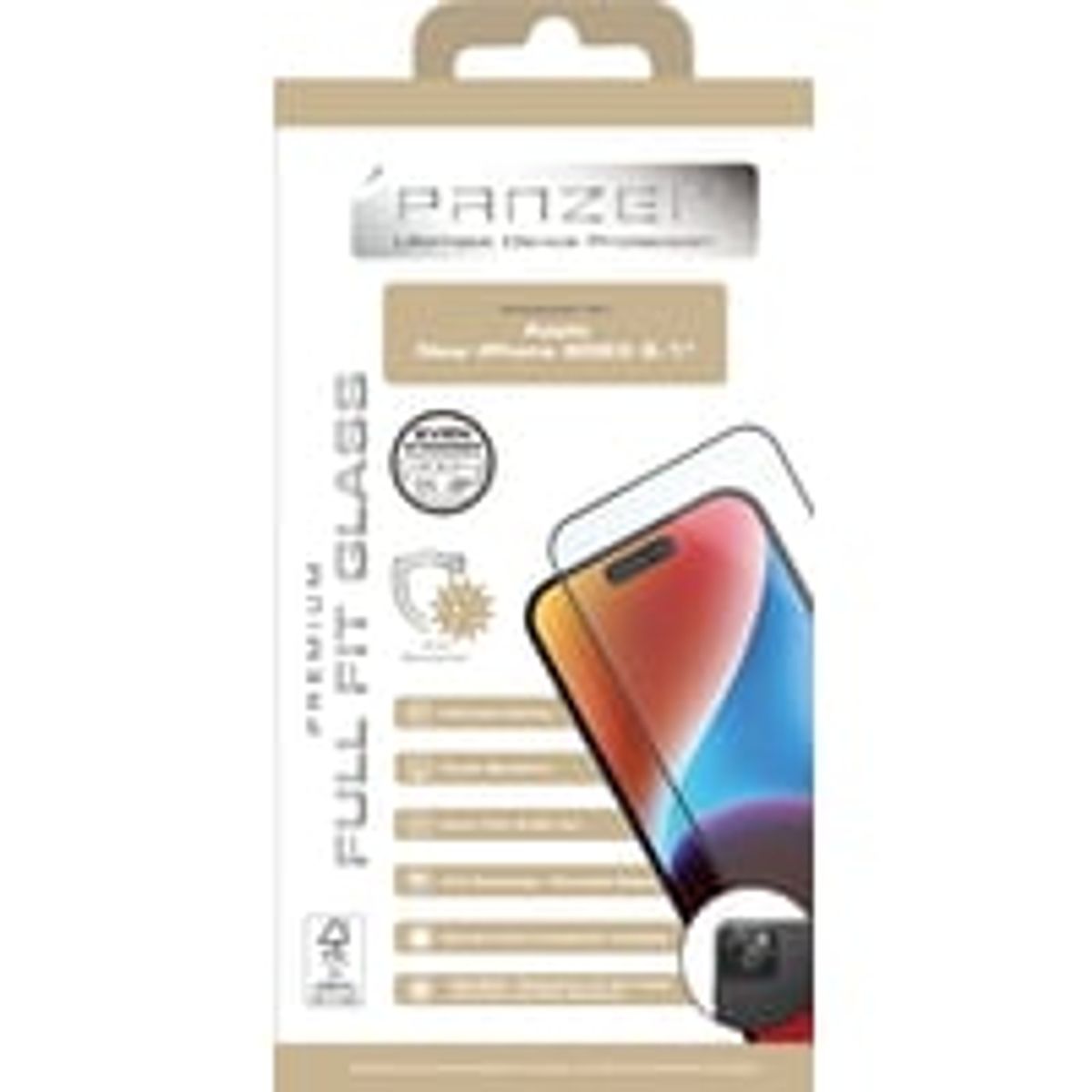 iPhone 15 Full-Fit Silicate Glass