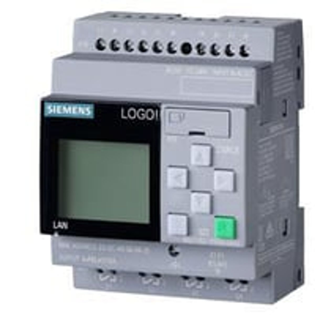 LOGO! 230RCE,logiskmodul, display forsyningsspnding / I/O: 115 V/230 V/rel, 8 DI/4 DO, hukommelse