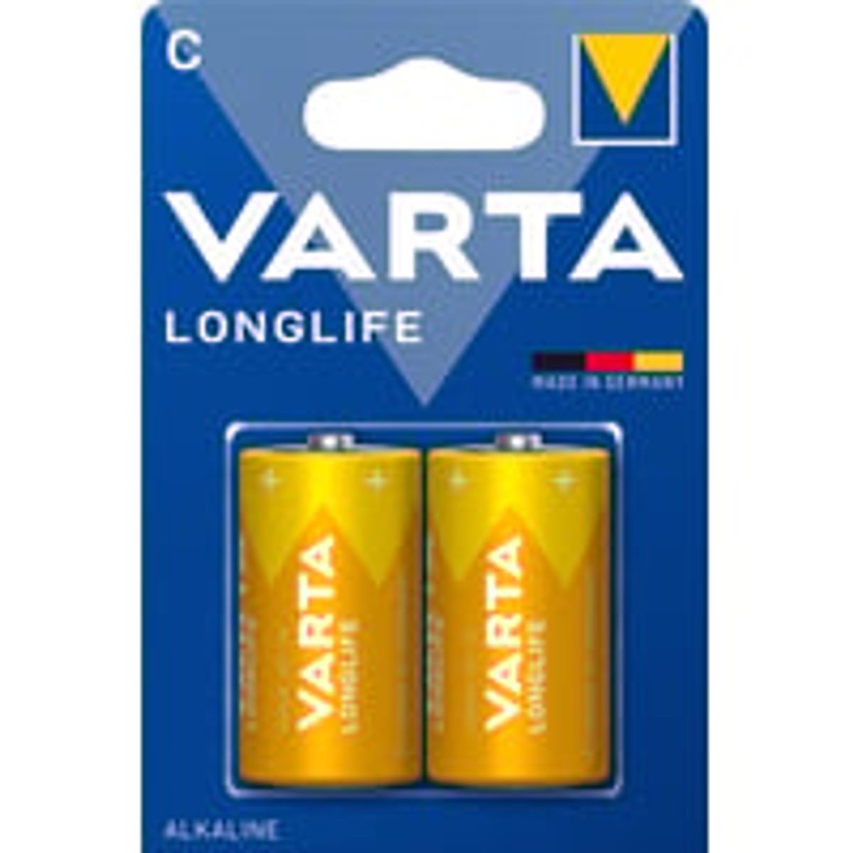 Varta Batteri Longlife C, 2 stk