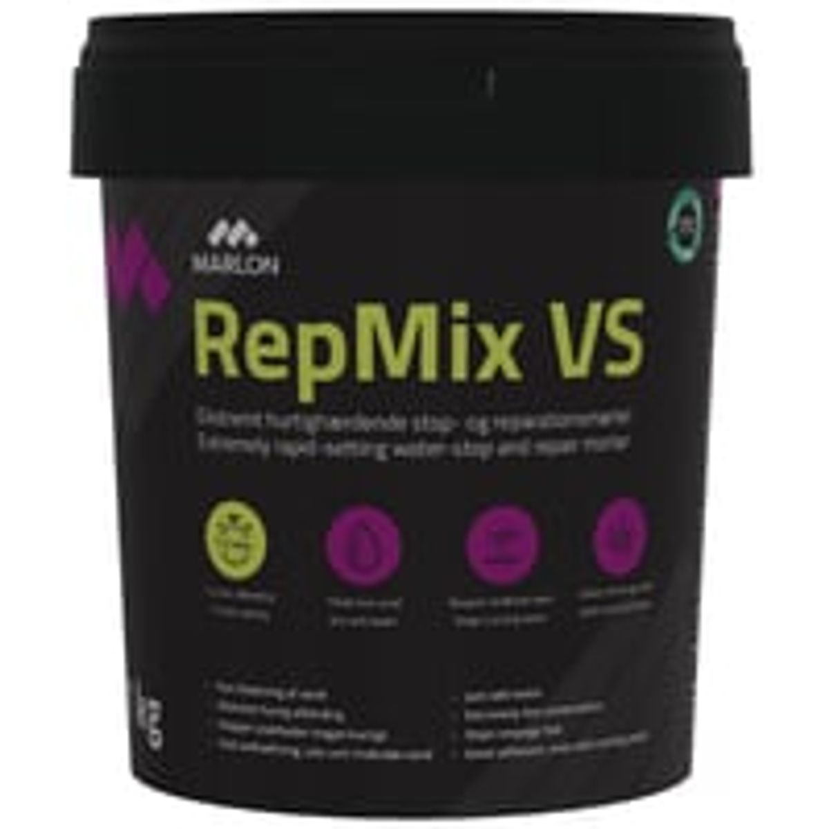 Marlon RepMix VS stop- og reparationsmrtel, 1 kg