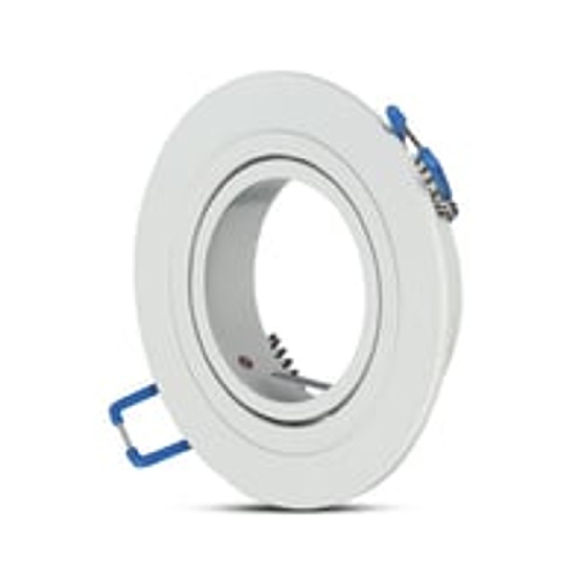 Downlight kit uden lyskilde - Hul: 7,5 cm, Ml: 9,1 cm, mat hvid, vlg MR16 eller GU10 fatning