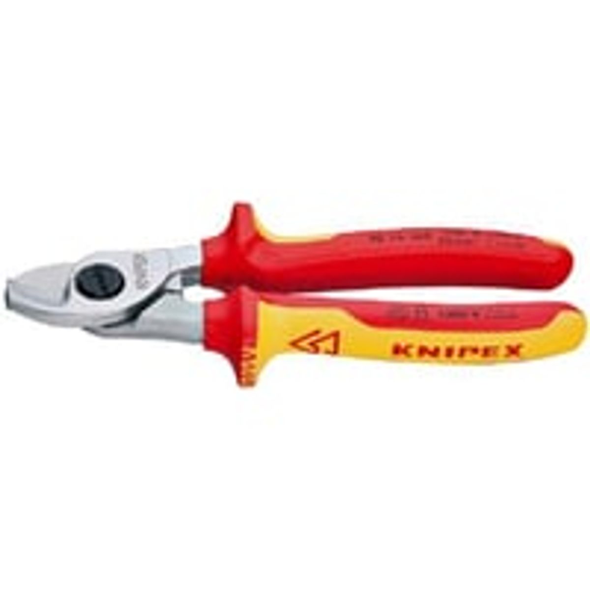 Knipex 9516 kabelsaks VDE 1000 volt, Klippekapacitet kabel 50mm2