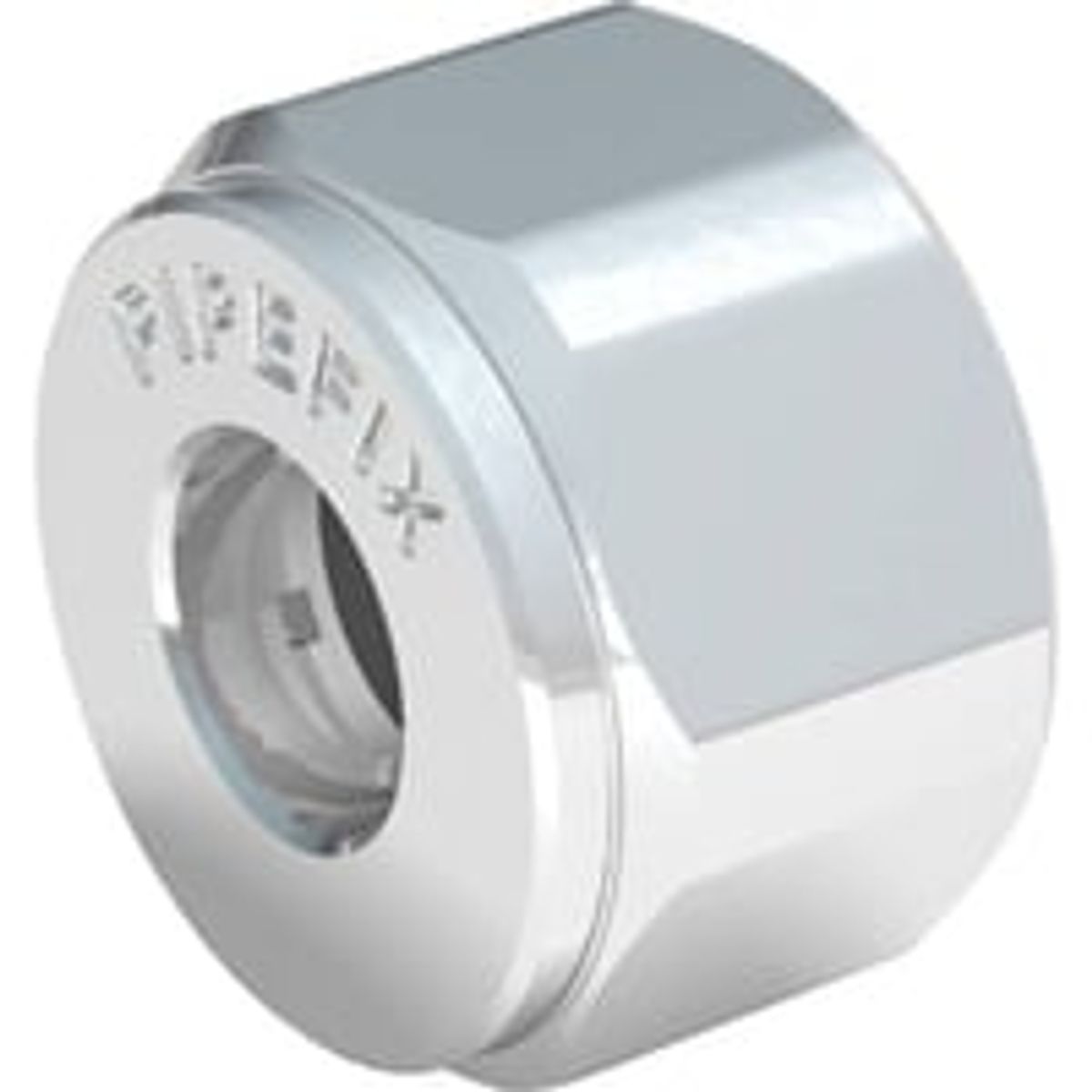 PIPEFIX: Kompressionskobling til tilslutning af rr p stopventil, 1/2" x 12 mm - BROEN