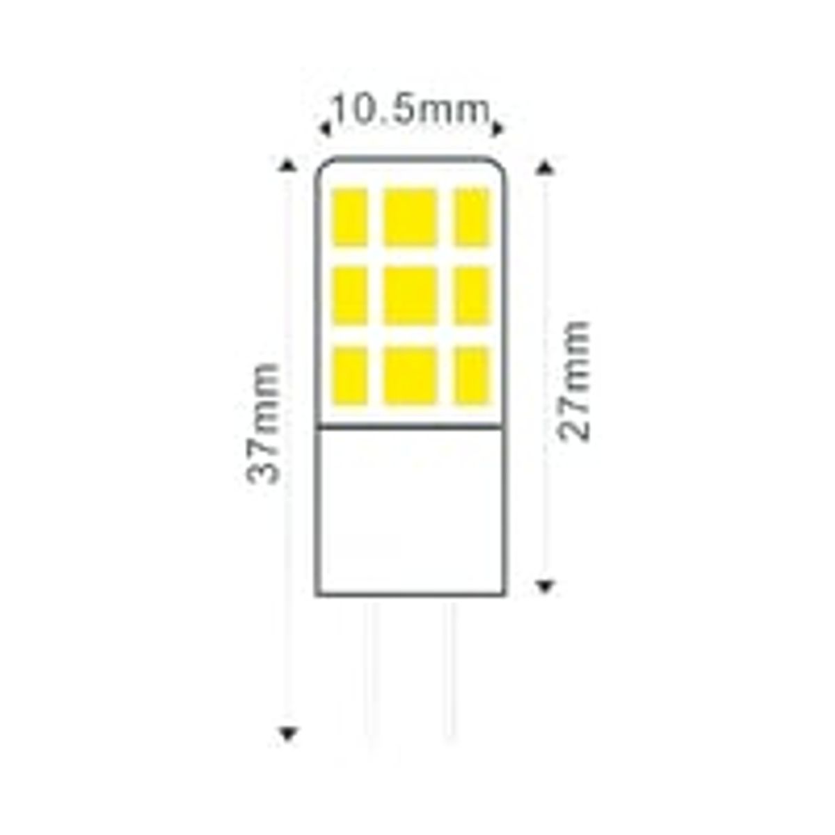 LEDlife 2W G4 LED pre - 12V AC/DC, G4, 270lm, energibesparende - Tilbyder lysstyrke og effektivitet til dine belysningsbehov